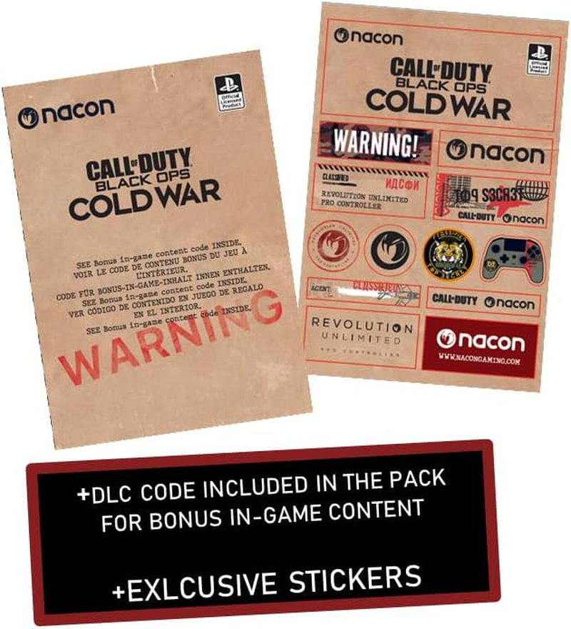 NACON Revolution Pro Unlimited Controller - COD Cold War Edition - Playstation 4