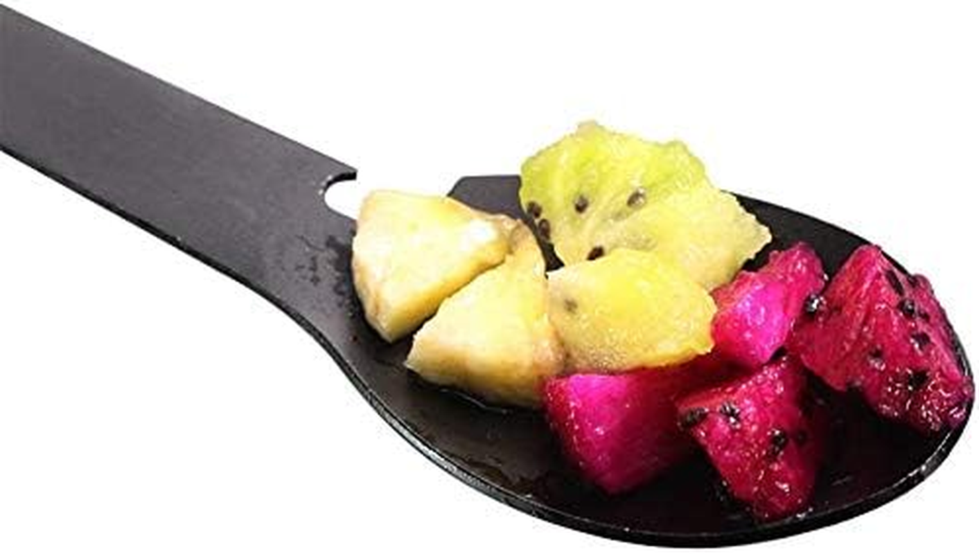 WILDAIR Stainless Steel Spork Camping Utensil with Knife Spoon Fork Bottle Can Opener 5 In1 Functional Multi Flatware image number 5