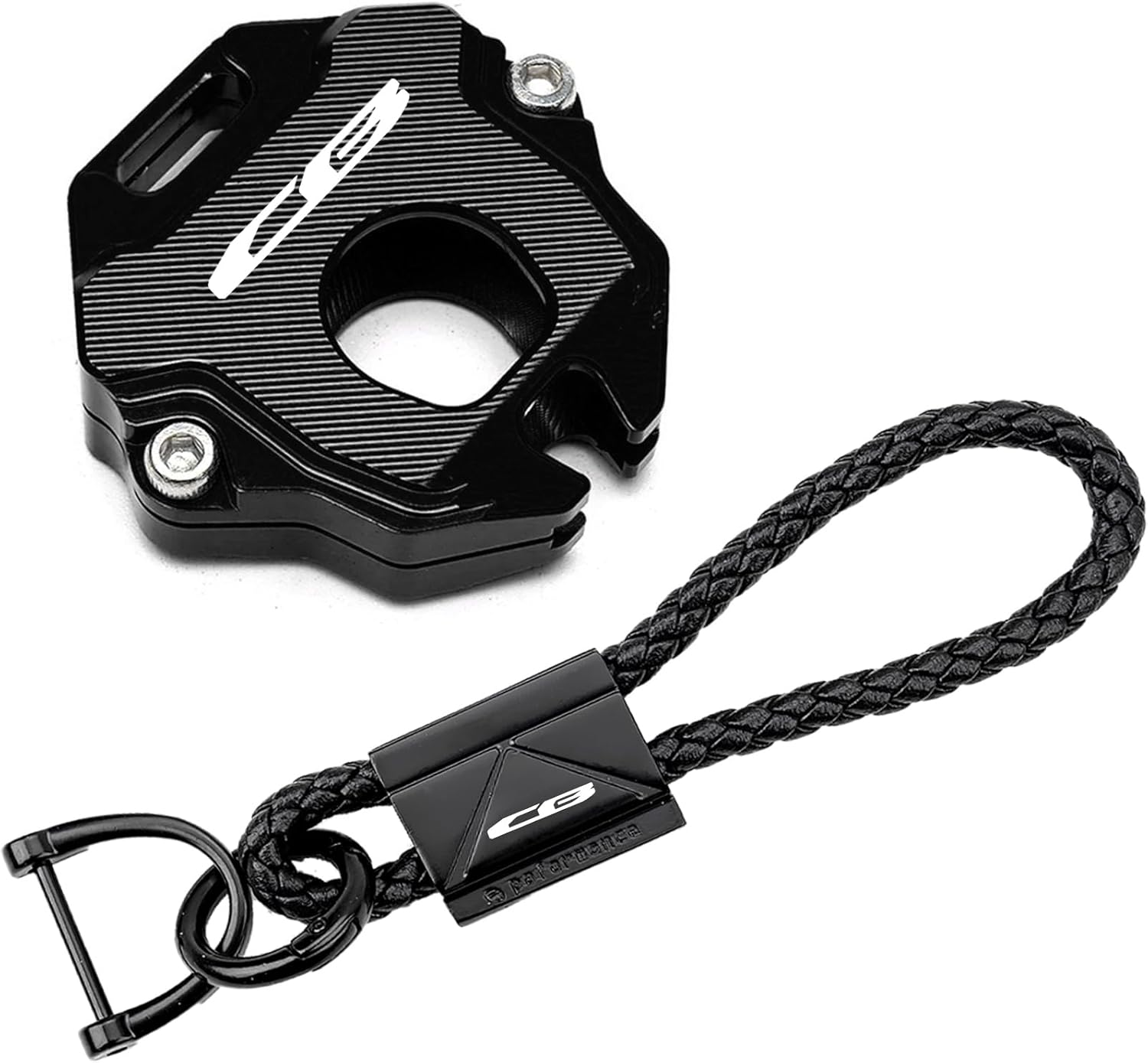 Fit for Honda CBR 600RR CBR1000RR CB500F 500X CB 650R CBR500R CBR250RR CB1100 CNC Motorcycle Key Case Cover Keyring image number 1