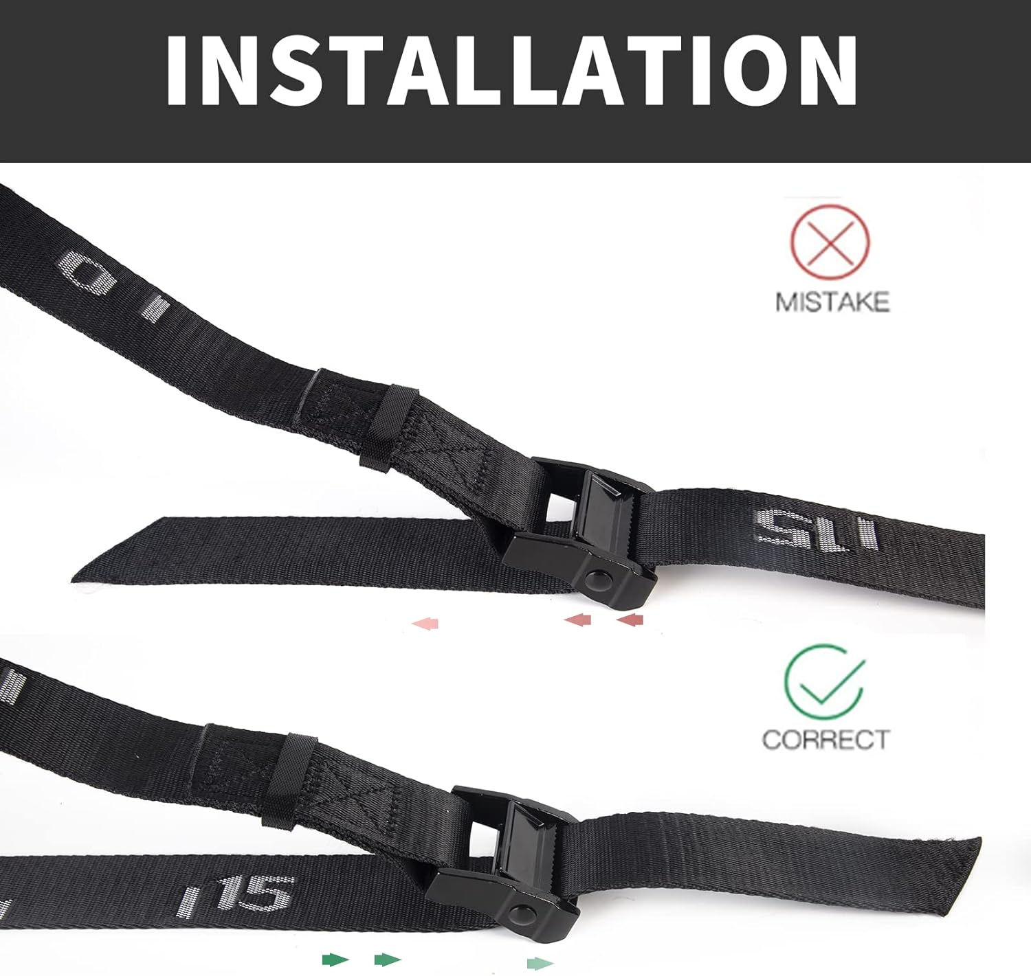 Olympic Gym Rings - Wooden Rings with Adjustable Cam Buckle, 14.8Ft Long Straps, Non-Slip, Full Body Workout image number 4