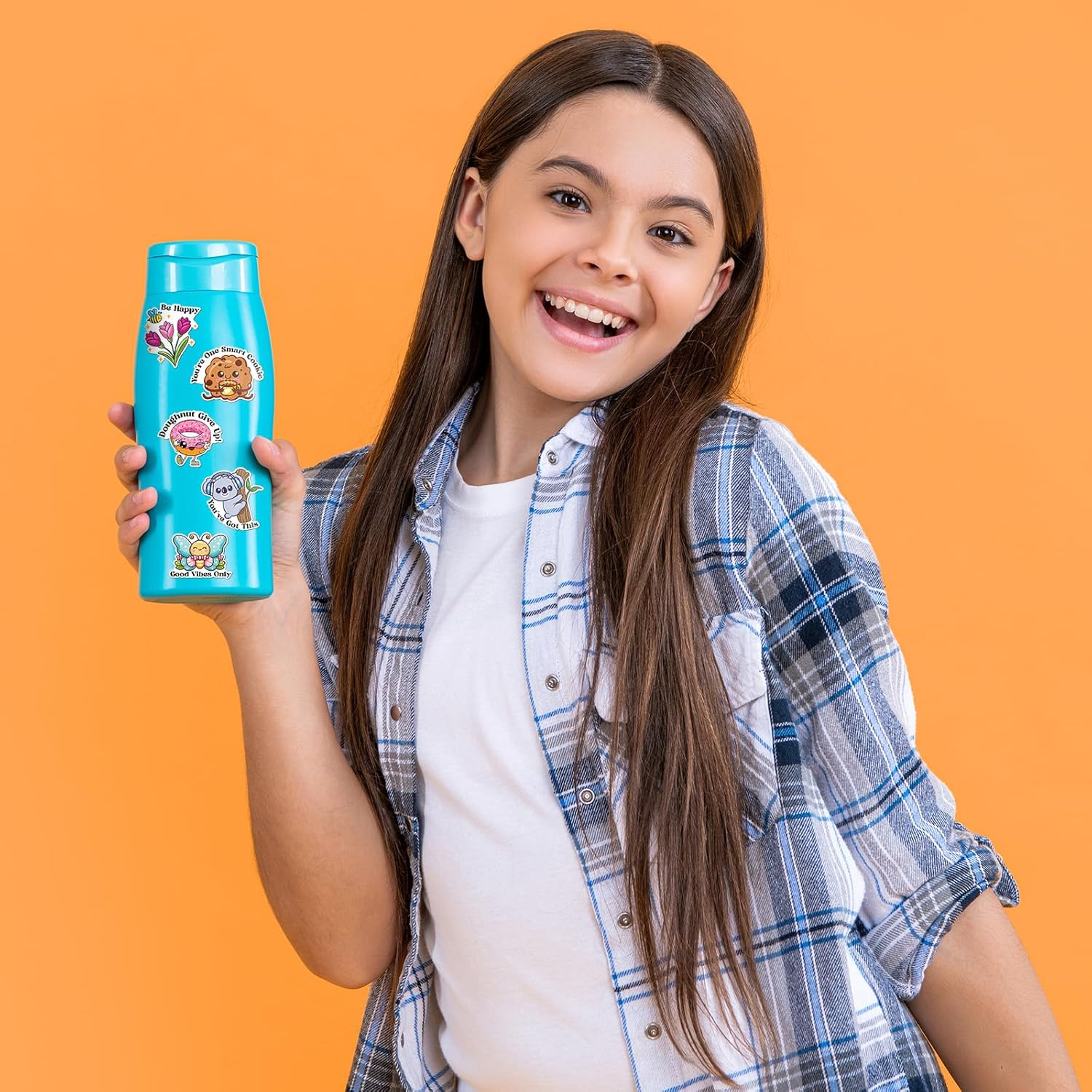 400PCS Cute Animal Stickers for Kids, Motivational Reward Stickers Pack for Kids Classroom, Water Bottle Stickers Waterproof Vinyl Hydroflask Phone Skateboard Laptop Stickers image number 4