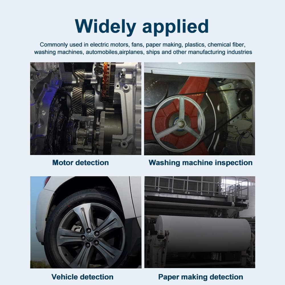 Tachometer, Eacam Handheld Digital Tachometer, 2.5-99999RPM Non-Contact Laser Rotation Speed Meter with Cloth Bag for Motors Fans Washing Machine Automobiles