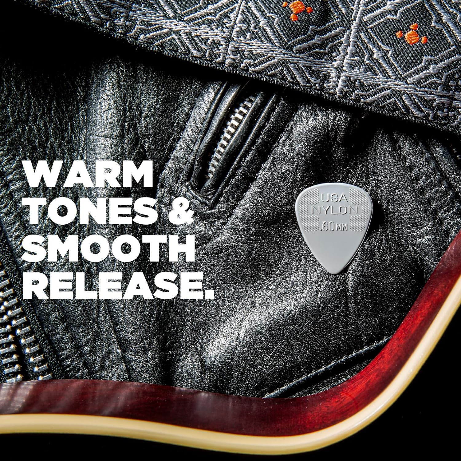 Dunlop 44R.60 Nylon Standard, Light Gray, .60Mm, 72/Bag image number 4