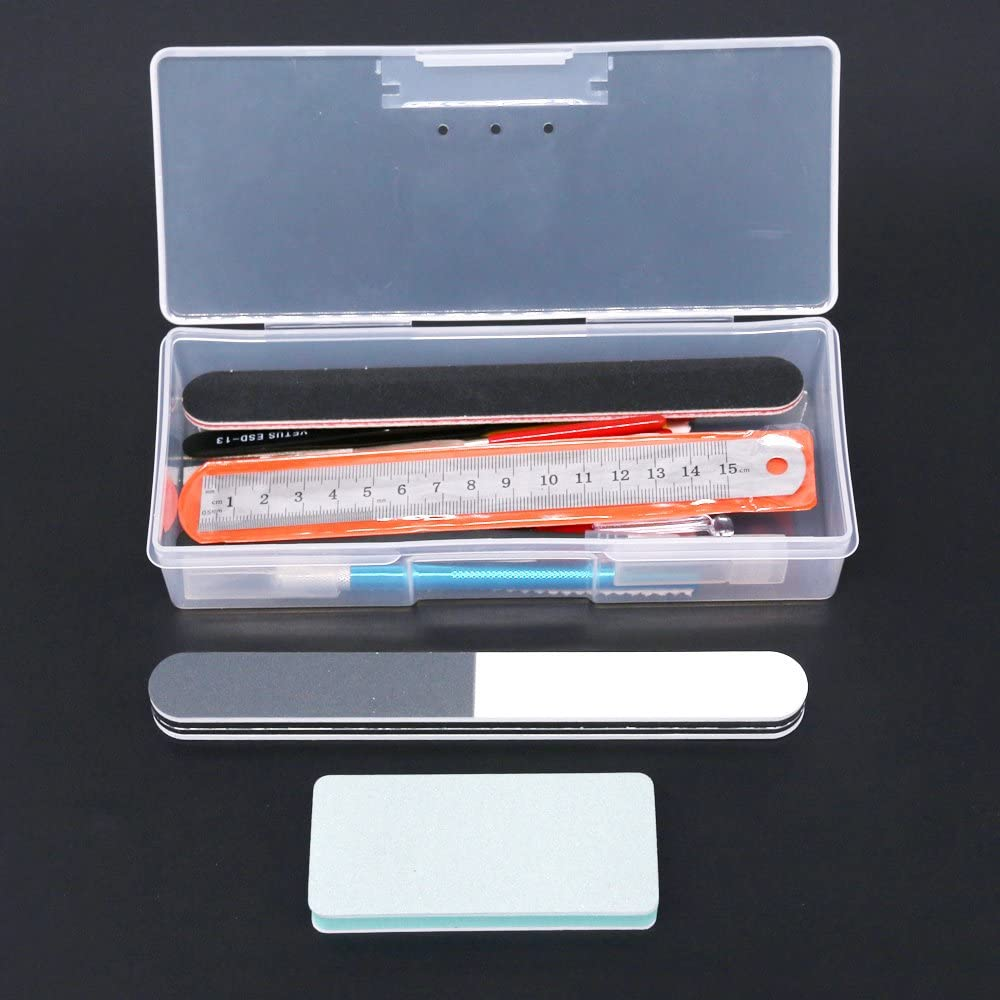 21Pcs Modeler Basic Tools Craft Set Hobby Building Tools Kit for Gundam Car Model Building image number 4