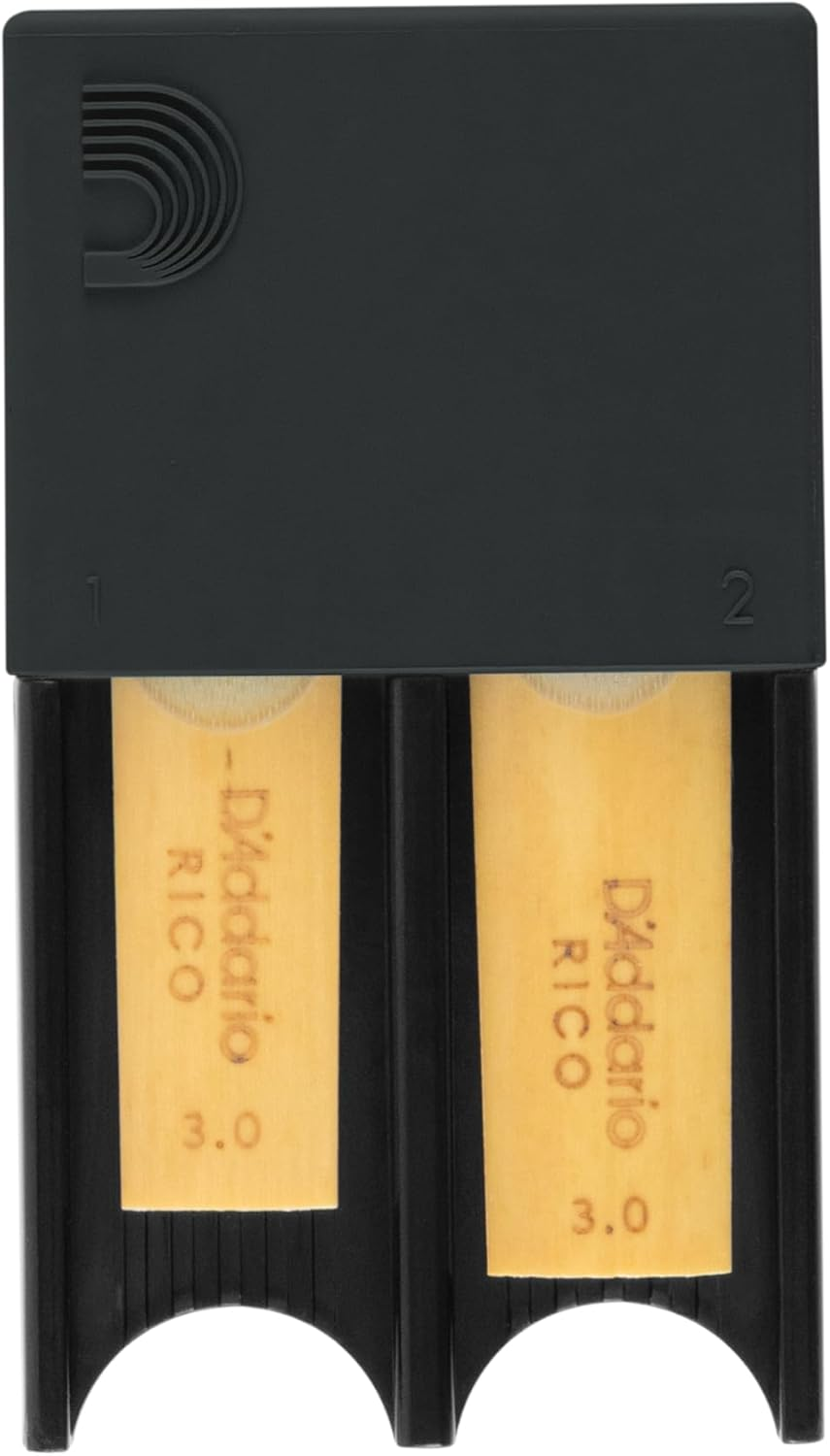 D'Addario Woodwinds Reed Guard for Bb Clarinet and Alto Saxophone, Blue