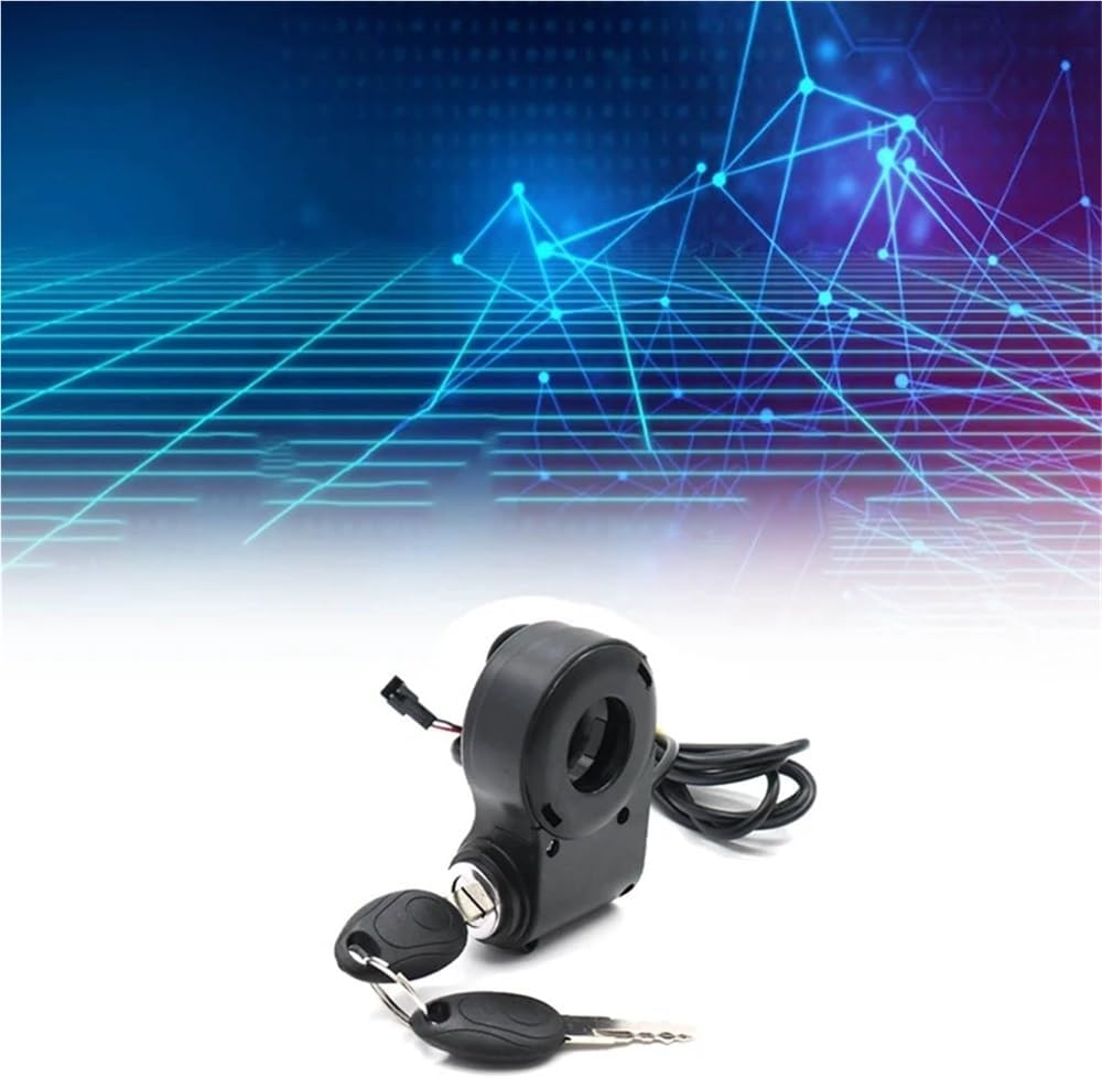E-Bike Lgnition Lock Key Thumb Throttle Switch Power for KUGOO M4 M5/X-Iao Mi M365 Universal Electric Scooter Accessories image number 3