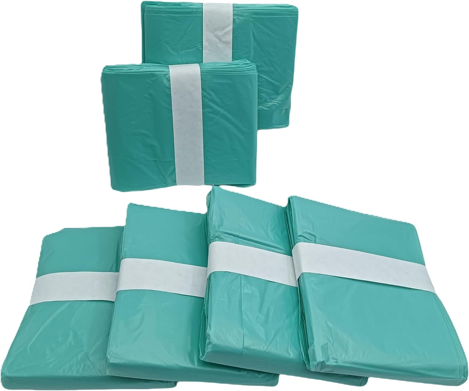 6 Pack of 26L Refill Disposable Nappy Bin Liners Compatible with KORBELL Disposal Nappy Bin Bag