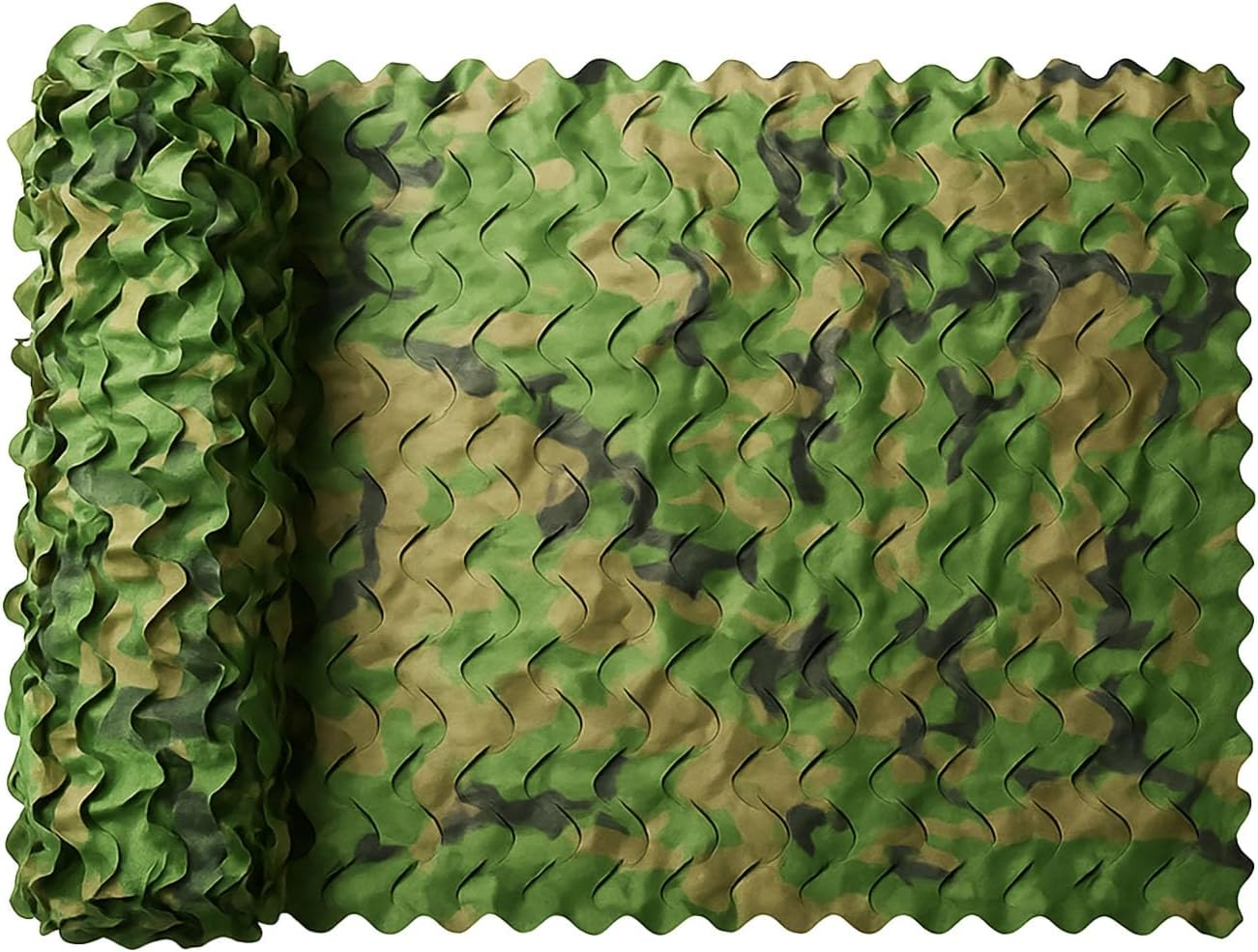 Camo Netting,Camouflage Net Sunshade Mesh for Hunting Blinds,Military Decor,Garden Shade,Car Concealment,Party Backdrop &ndash; Lightweight,Durable,For Outdoor Use image number 5