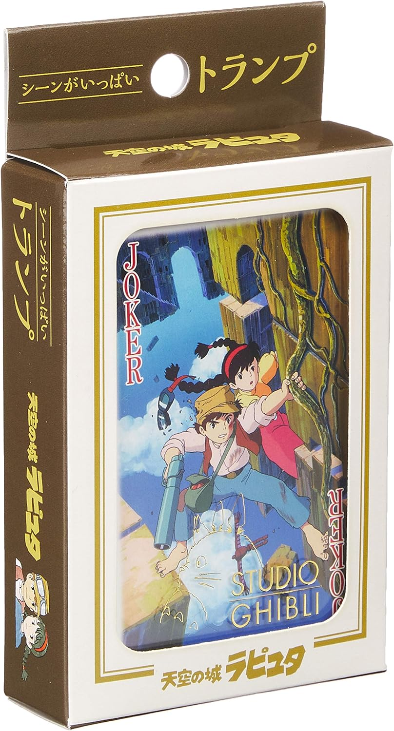 Ensky Castle in the Sky Playing Cards - Official Studio Ghibli Merchandise image number 1