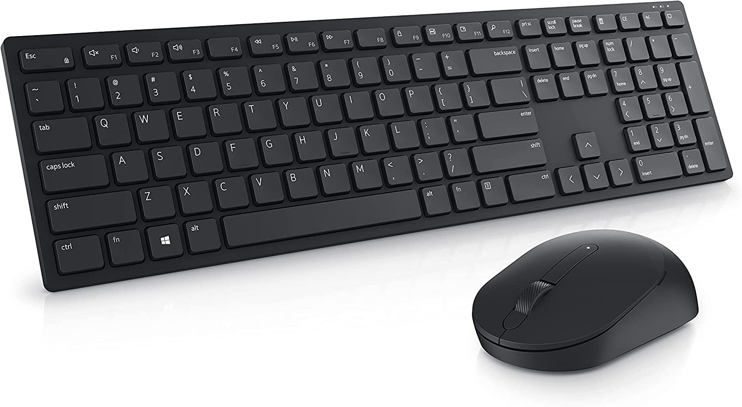 Dell KM5221W Pro Wireless Keyboard and Mouse Combo &ndash; 2.4 Ghz USB Receiver, Quiet Spill-Resistant Keys, 1600 DPI Optical Mouse, Programmable Shortcuts, 3-Year Warranty image number 6