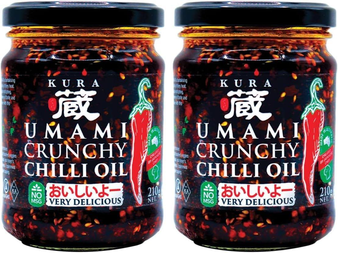 Kura Crunchy Umami Chilli Oil 210G