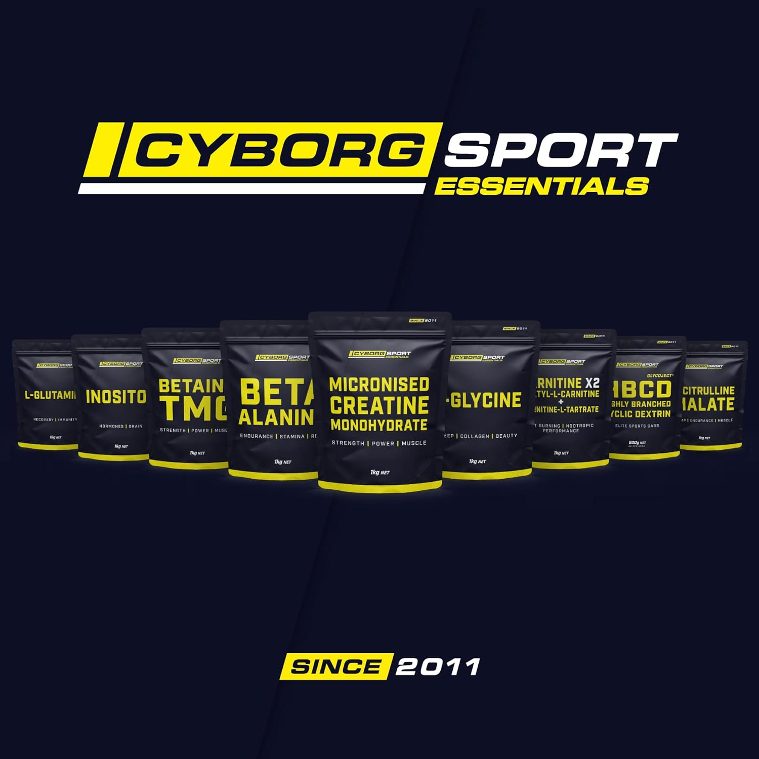 L-CITRULLINE MALATE 1Kg - 6 Month Supply - Pump - Endurance - Muscle by Cyborg Sport image number 3