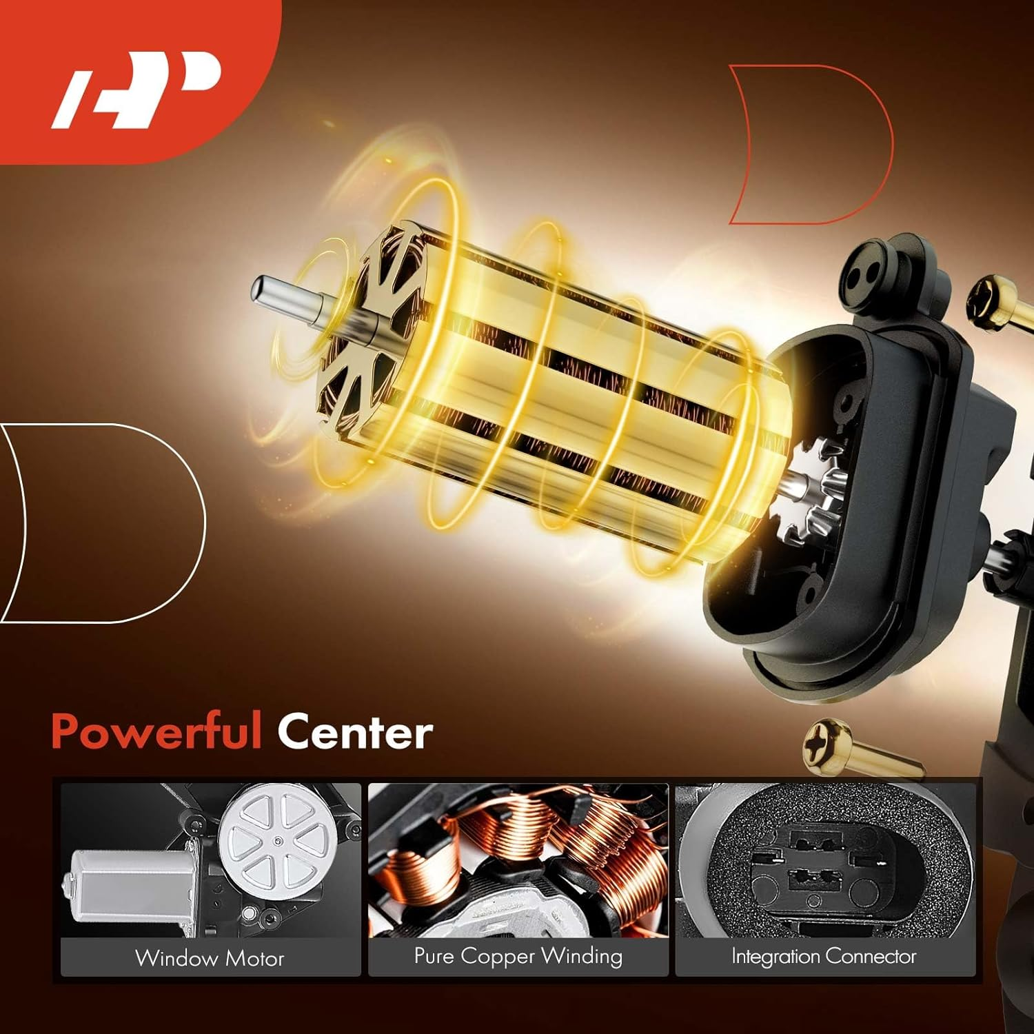 A-Premium Window Regulator with Motor Replacement for Honda Accord 2008-2012 Front Left image number 1