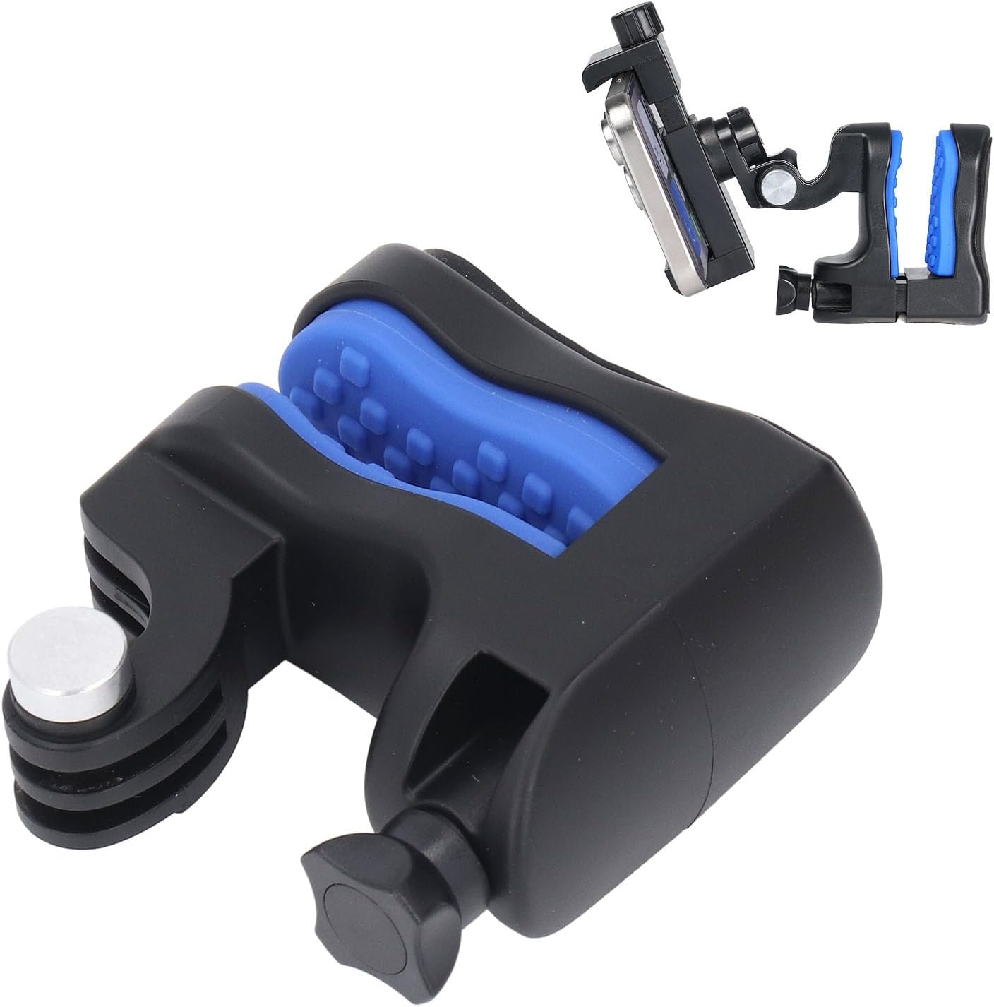 Motorcycle Helmet Chin Mount for Action Camera, POV Recording Adjustable Helmet Camera Mount for Action and More (Without Phone Mount) image number 4