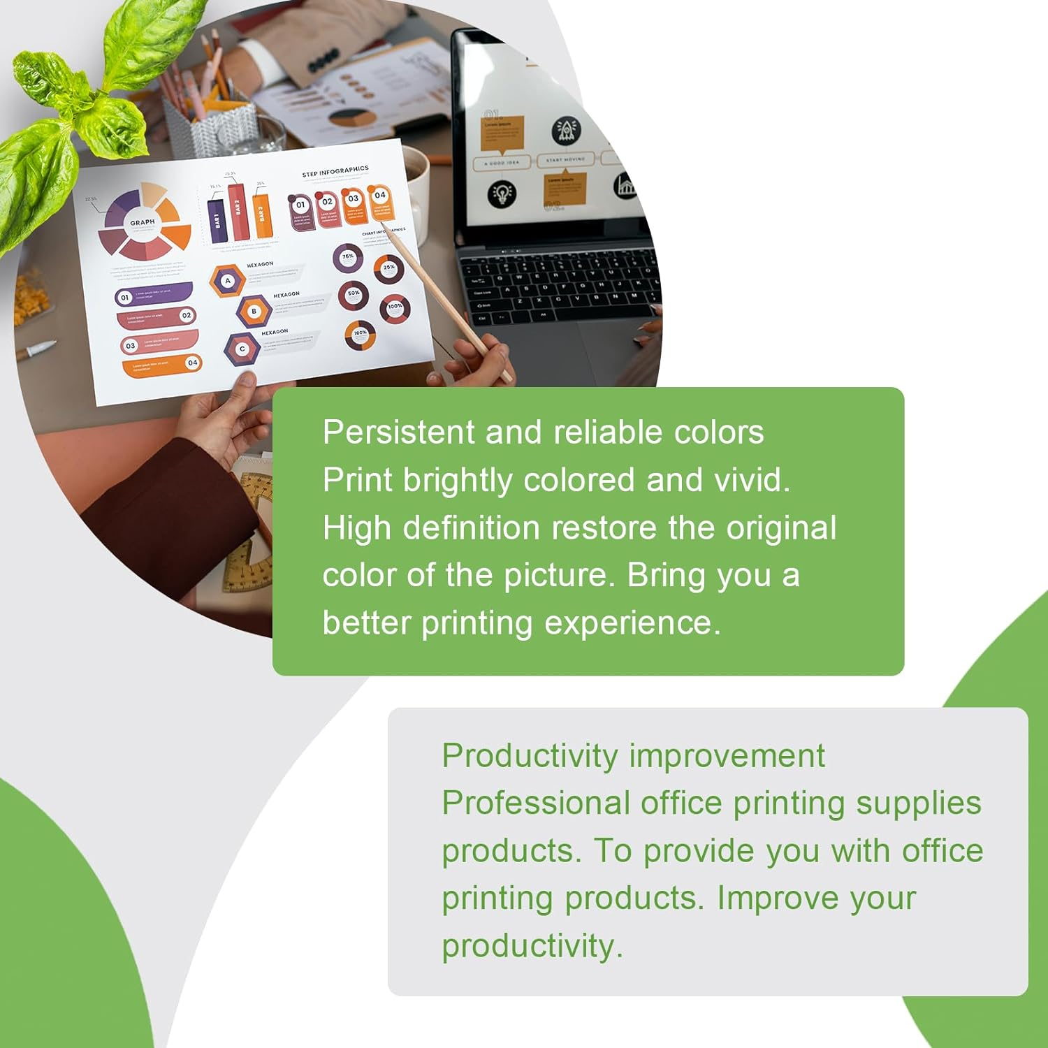 Greenark 49 XL 49XL Ink Cartridge Replacement for Epson Expression Home XP-2205 XP-4205 Printer (Black, Cyan, Magenta, Yellow) image number 3