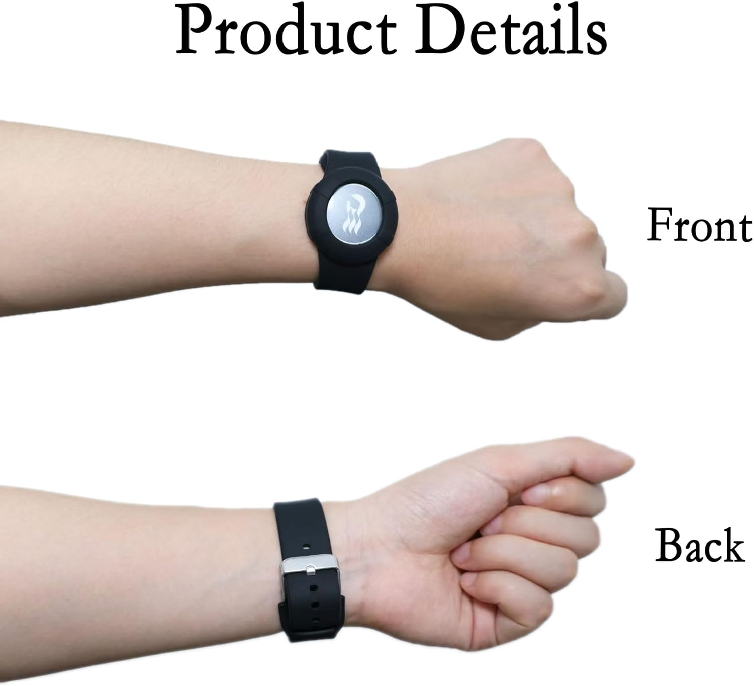 4 Pack Princess Cruise Medallion Holders for Kids and Adults, Silicone Wristbands for Carnival Ocean Medallion - 2 Sizes (S/M and M/L) in One Pack, Black and Dark Blue (M/L), Pink and White (S/M) image number 5