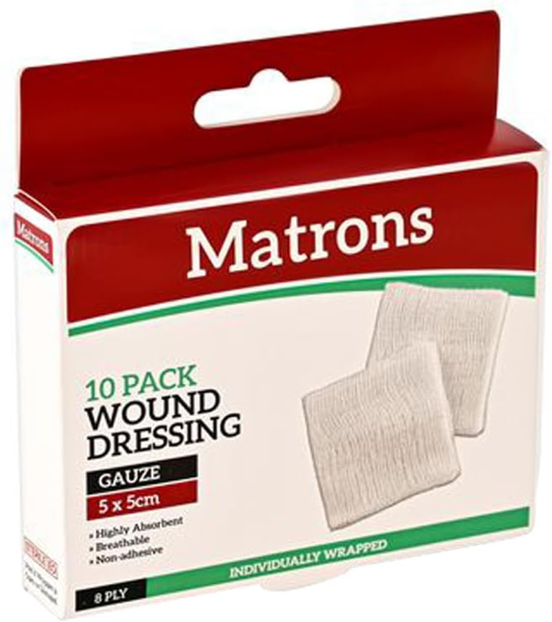 Sterile Gauze Pad 10-Pieces, 5 Cm X 5 Cm Size image number 2