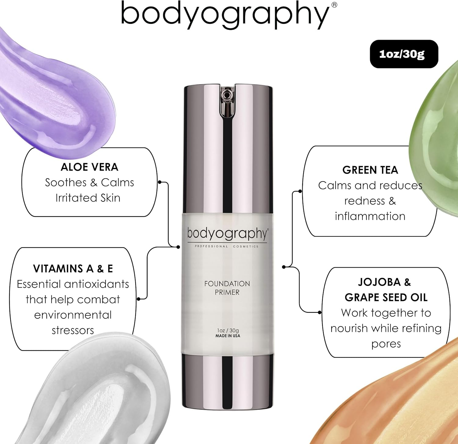 Bodyography Foundation Primer, Purple - Hydrating image number 2