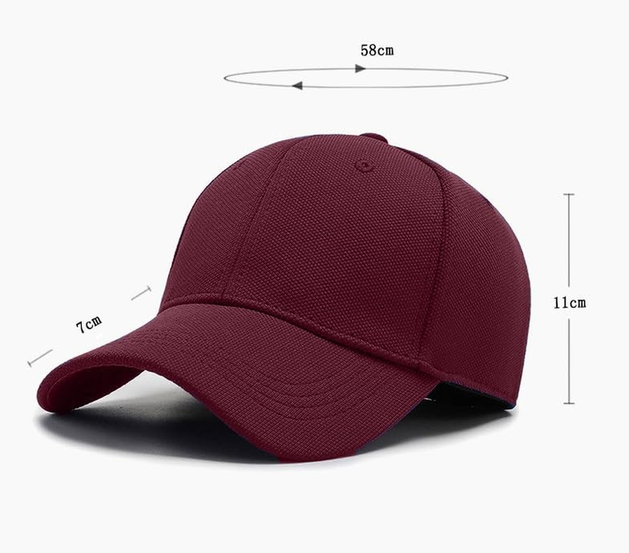 Unisex Classic Low Profile Cotton Baseball Cap Plain Blank Soft Hat image number 4