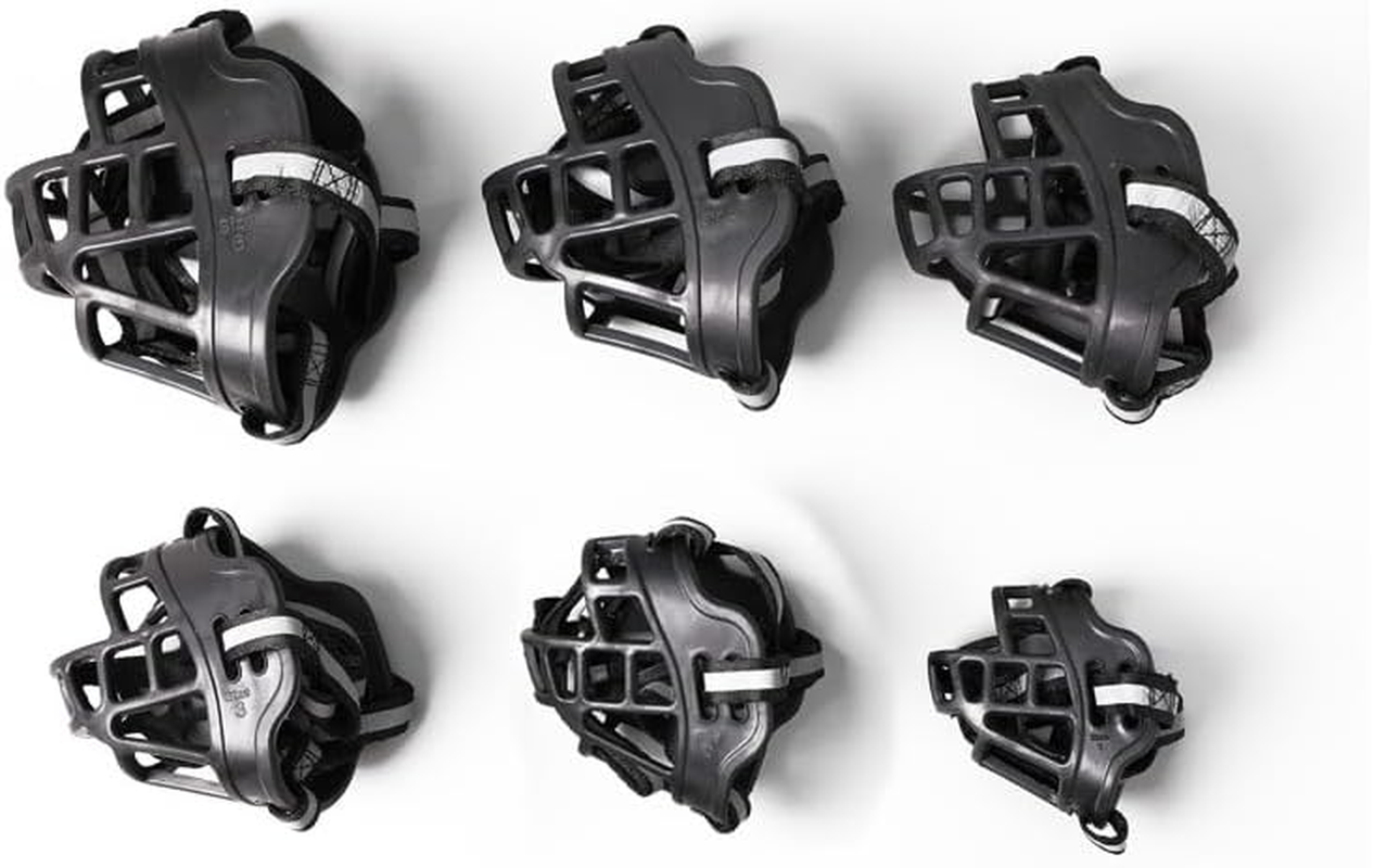 6 Sizes Adjustable Pet Dog No Bite Silicone Basket Muzzle Cage Mouth Mesh Cover image number 2