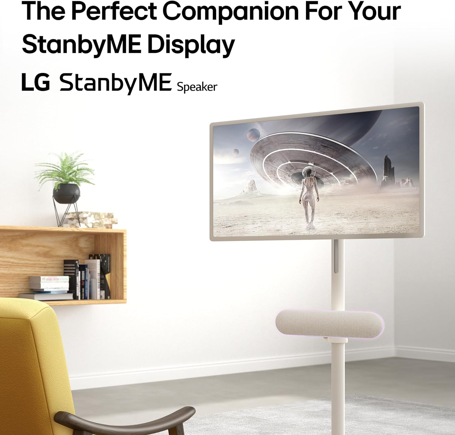LG Stanbyme 27ART10AKPL Portable and Wireless Screen on a Stand with 3 Hour Battery, 27-Inch image number 1
