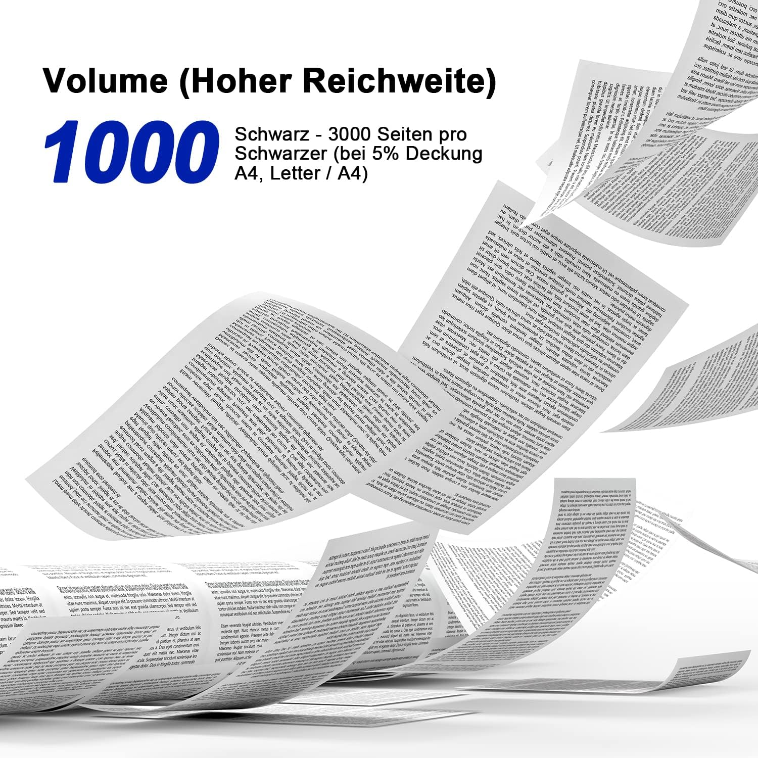 Koala Compatible Toner Cartridge Replacement for HP 106A W1106A Toner for Laser MFP 135Wg 137Fwg 137Fnw, Laser 135A 135R 135W 107W 107A 107R Printer (Black, 2-Pack) image number 3