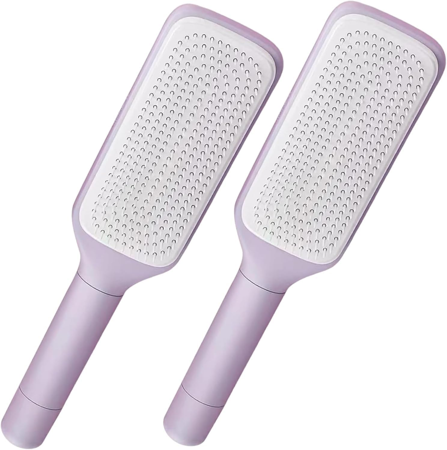 Master Self Cleaning Hair Brush,2Pcs Self Cleaning Master Hair Brushes,Brush Master Self Cleaning Hair Brush,Brush Master Self Cleaning Hairbrush,Master Self Cleaning Retractable Hair Brush for Women