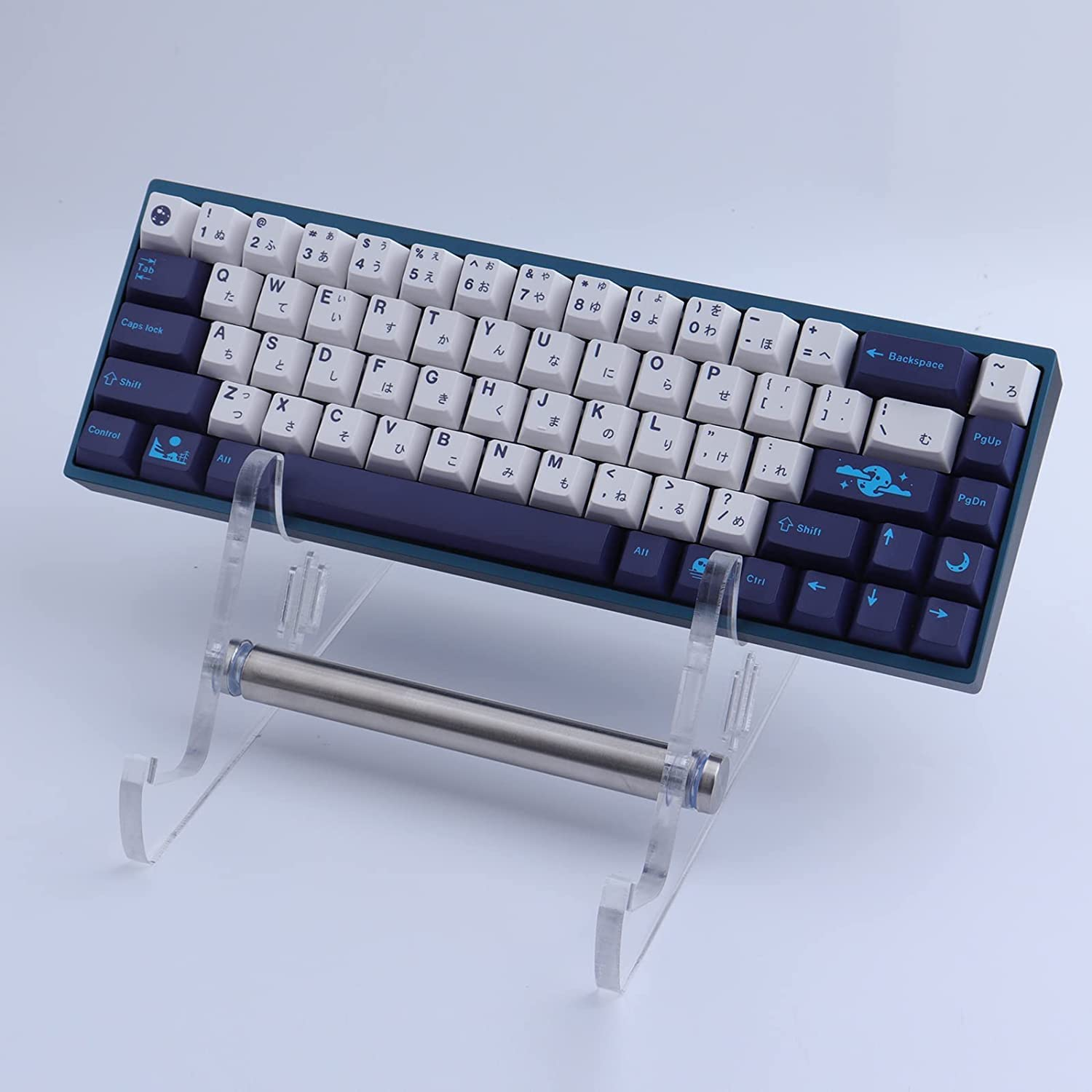 PBT Keycaps,134 Keys Dye Sublimation Cherry Profile Keycaps with 7U Spacebar Custom PBT Keycap Set Japanese Keycaps for Cherry MX Switches Mechanical Keyboards image number 2