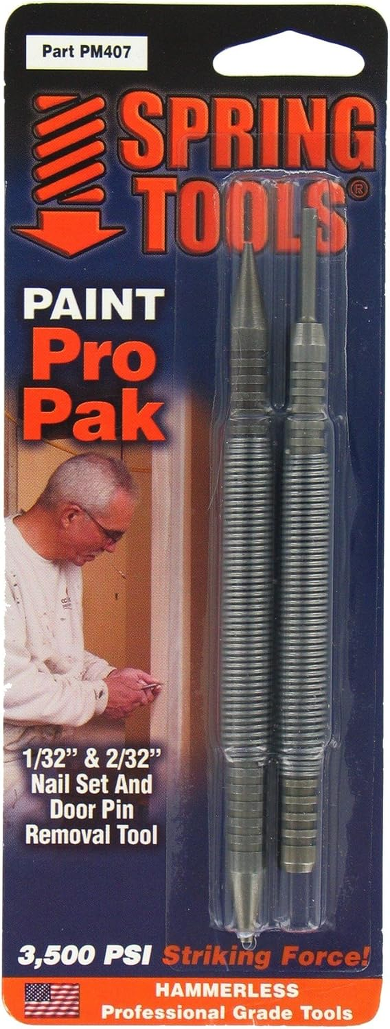 Spring Tools PM407 Nail Set and Hinge Pin Tool image number 1