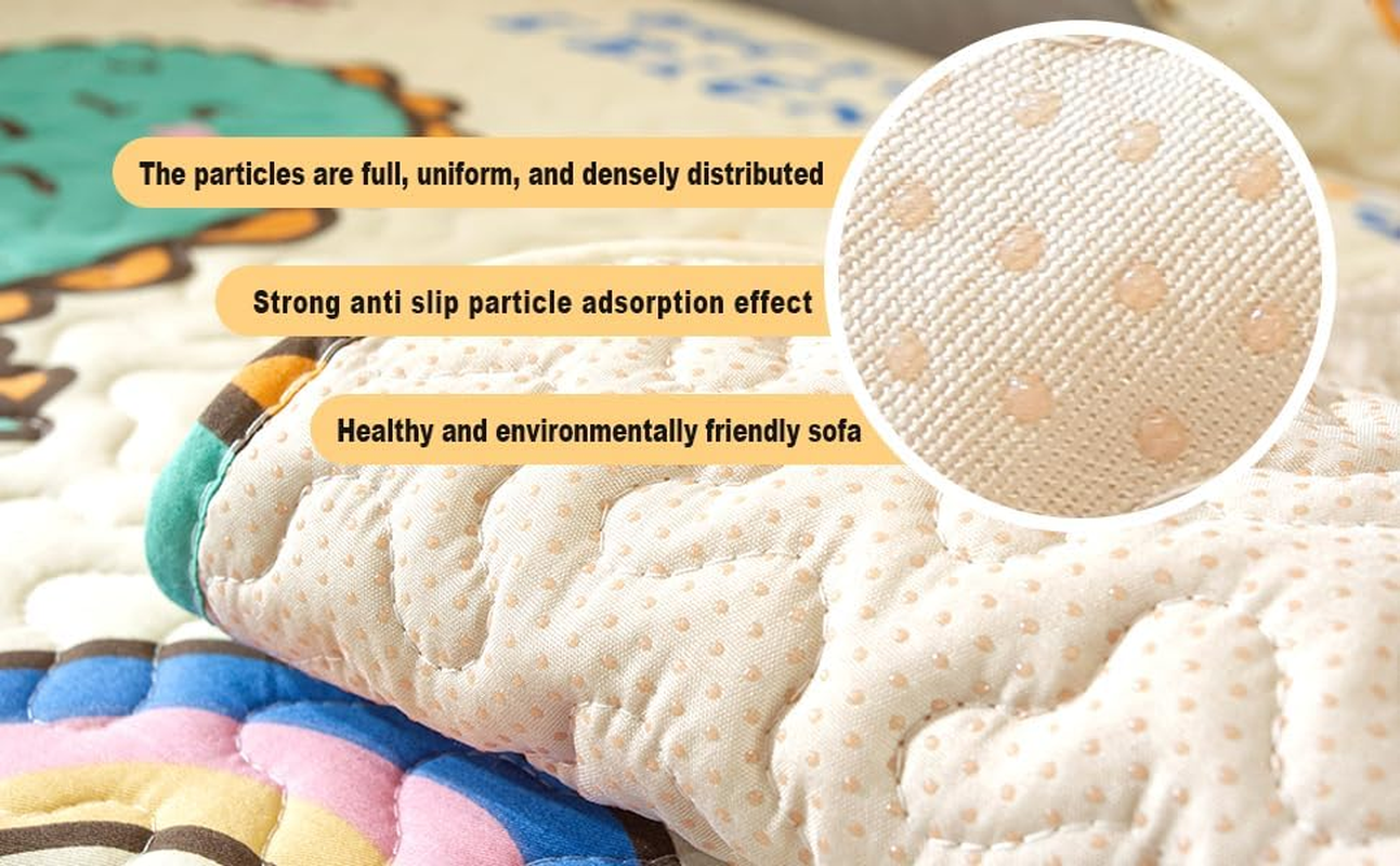 Hexagonal 75X75" Dog Pen Urine Pad, [PLAYPEN Not Included!] Reusable Whelping Playpen Crate Washable Pet Mattress, Training Pad for W36" Panel Hexagonal Pet Fence image number 2