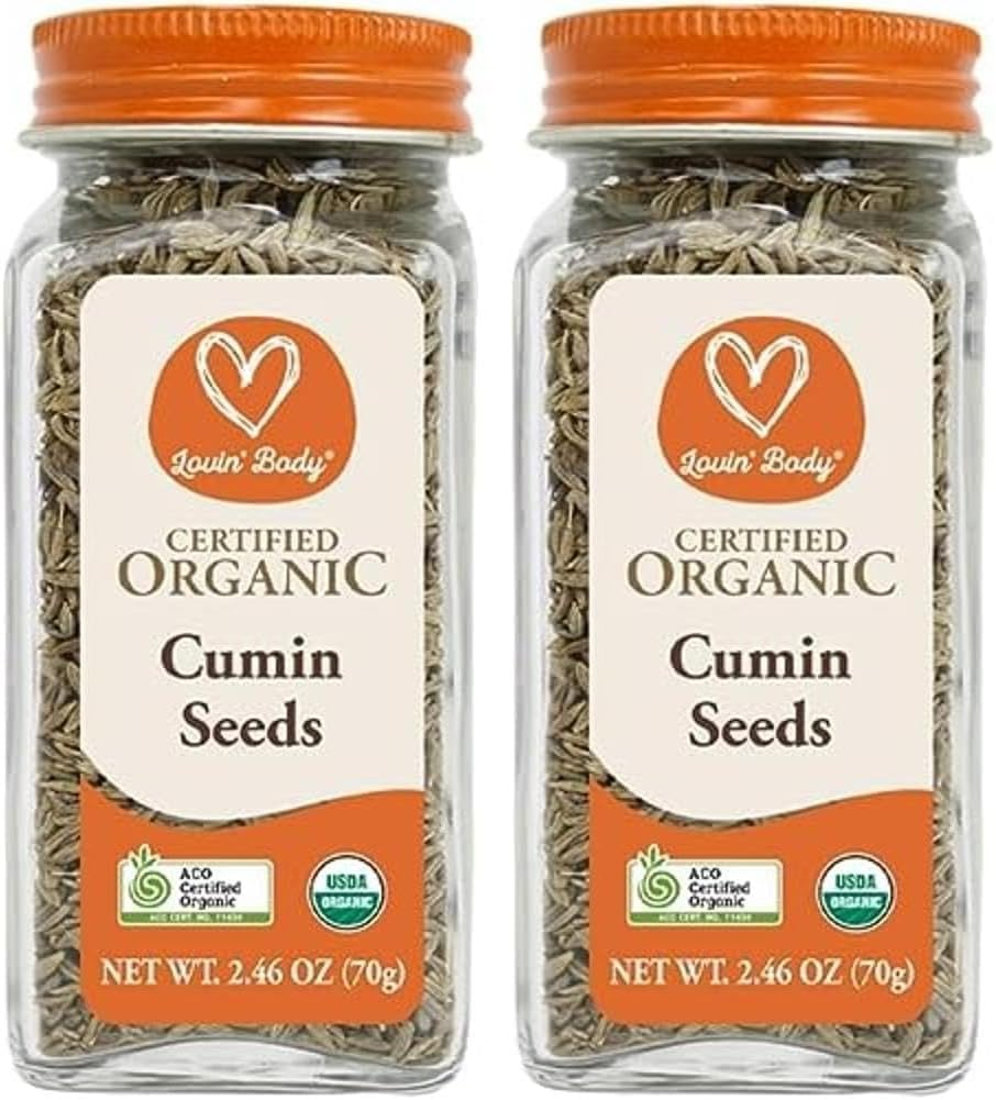 Lovin' Body Organic Cumin Seeds, 70 G