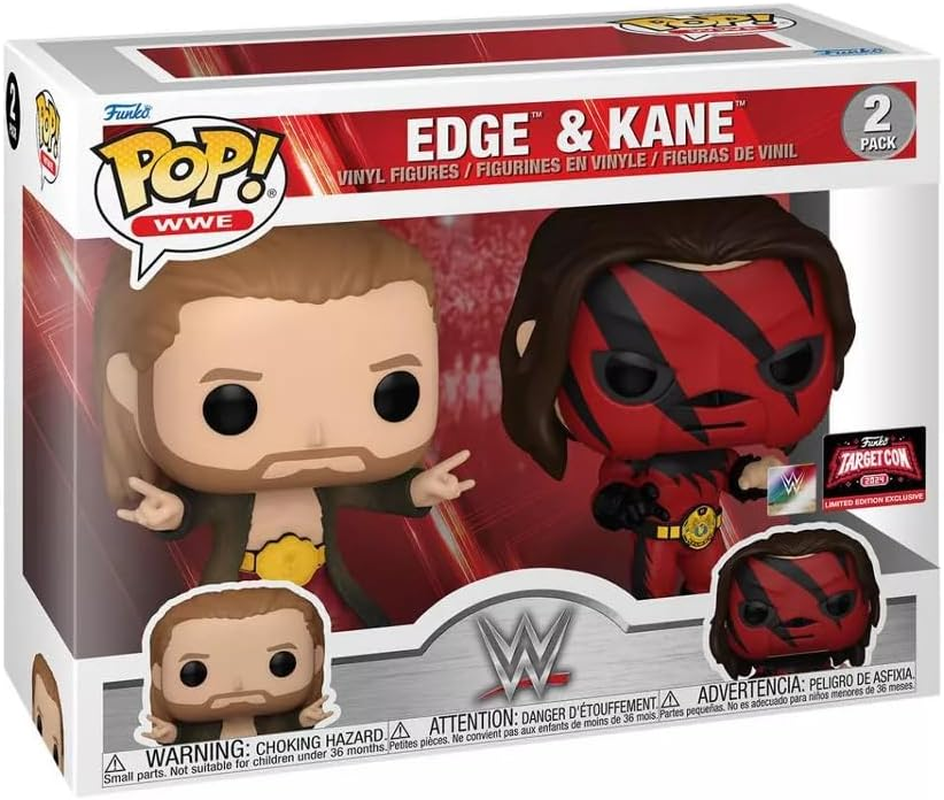 Funko WWE Edge and Kane Vinyl Figure (Pack Fo 2) image number 1