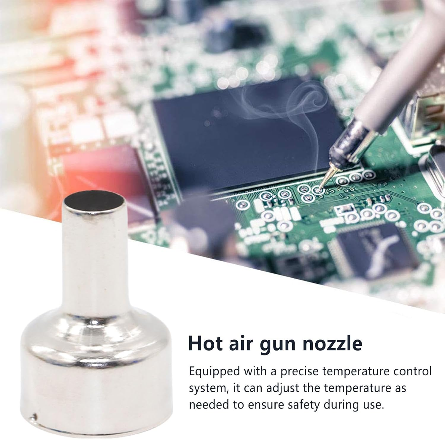 Heat Machine Tips | Soldering Station Nozzles Tool Heat Machine Nozzles Tips | Welding Soldering Repair Tool Hot Air Station Tips Soldering Accessory image number 6