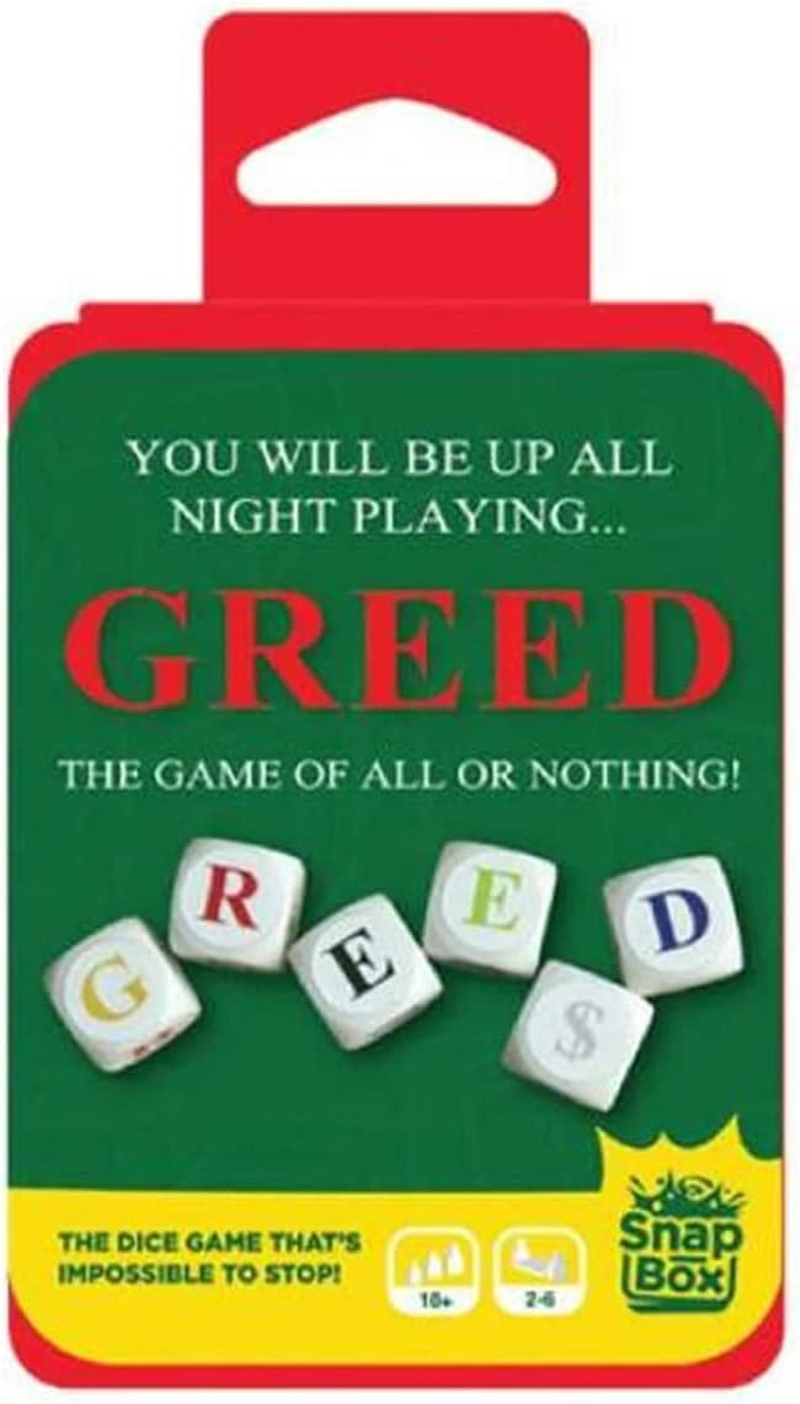 Goliath Snapbox Greed Card and Dice Game, Multicolor image number 1