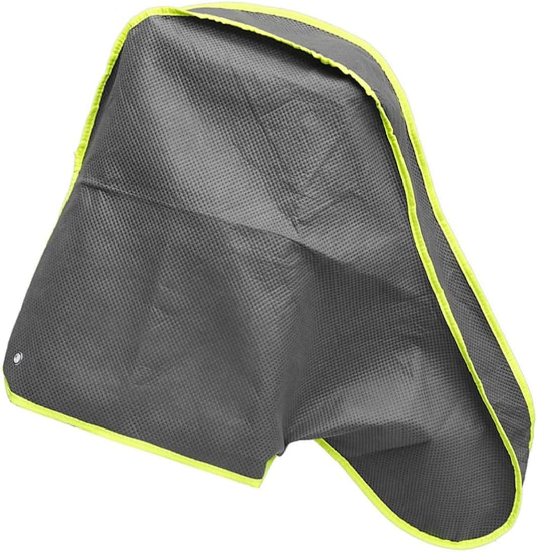 4-Layer Non-Woven Fabric Waterproof Trailer Hitch Cover Protector for Caravan and Tow Bar, Dust and Rain Resistant Tow Tongue Cover for Outdoor Towing Accessories