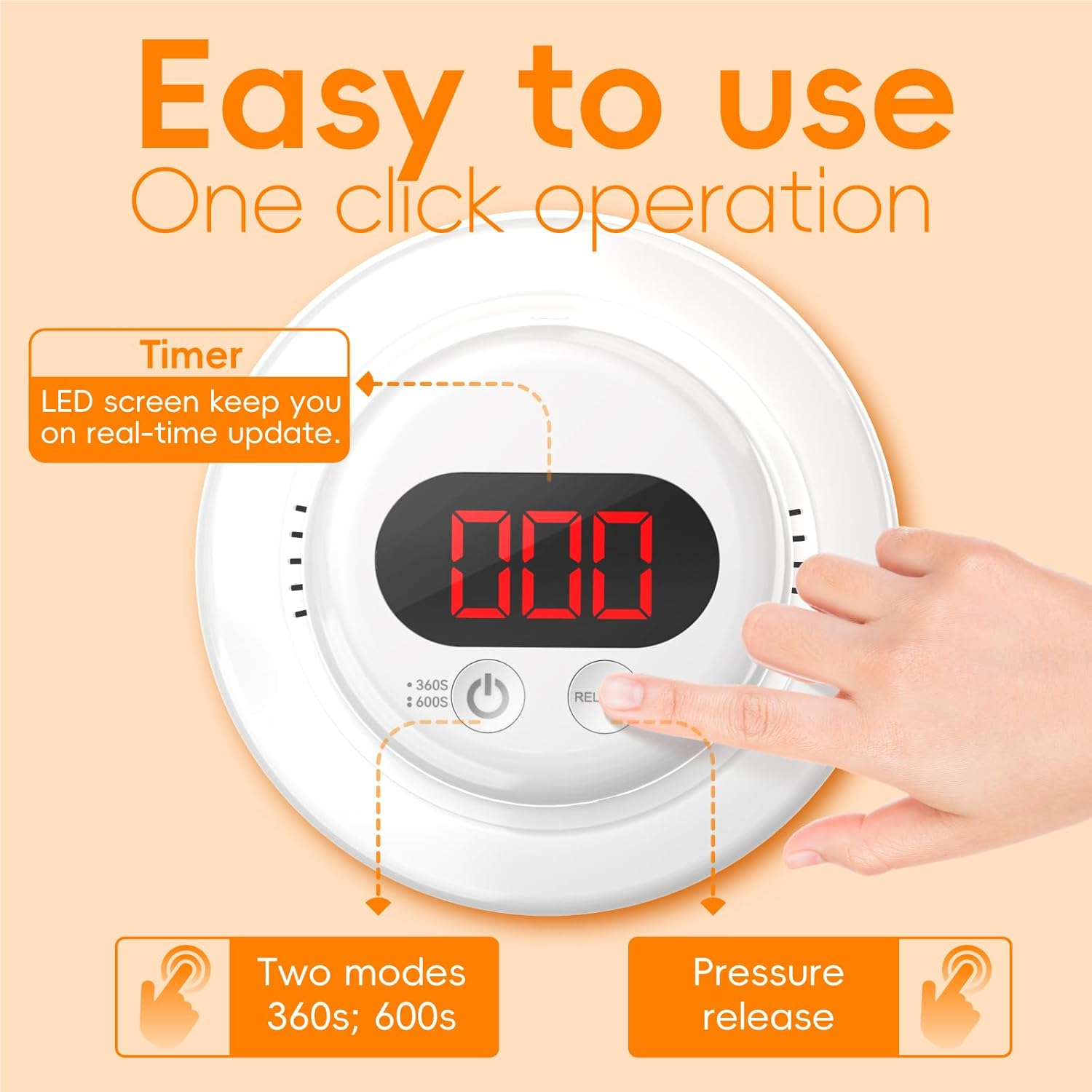 ISTOYO Resin Bubble Remover, Remove 99% Bubble in 7 Minutes, 96Kpa Vacuum Epoxy Resin Airless Machine for Epoxy Resin, UV Resin, Silicone Molds, DIY Crafts, Jewelry Making image number 3