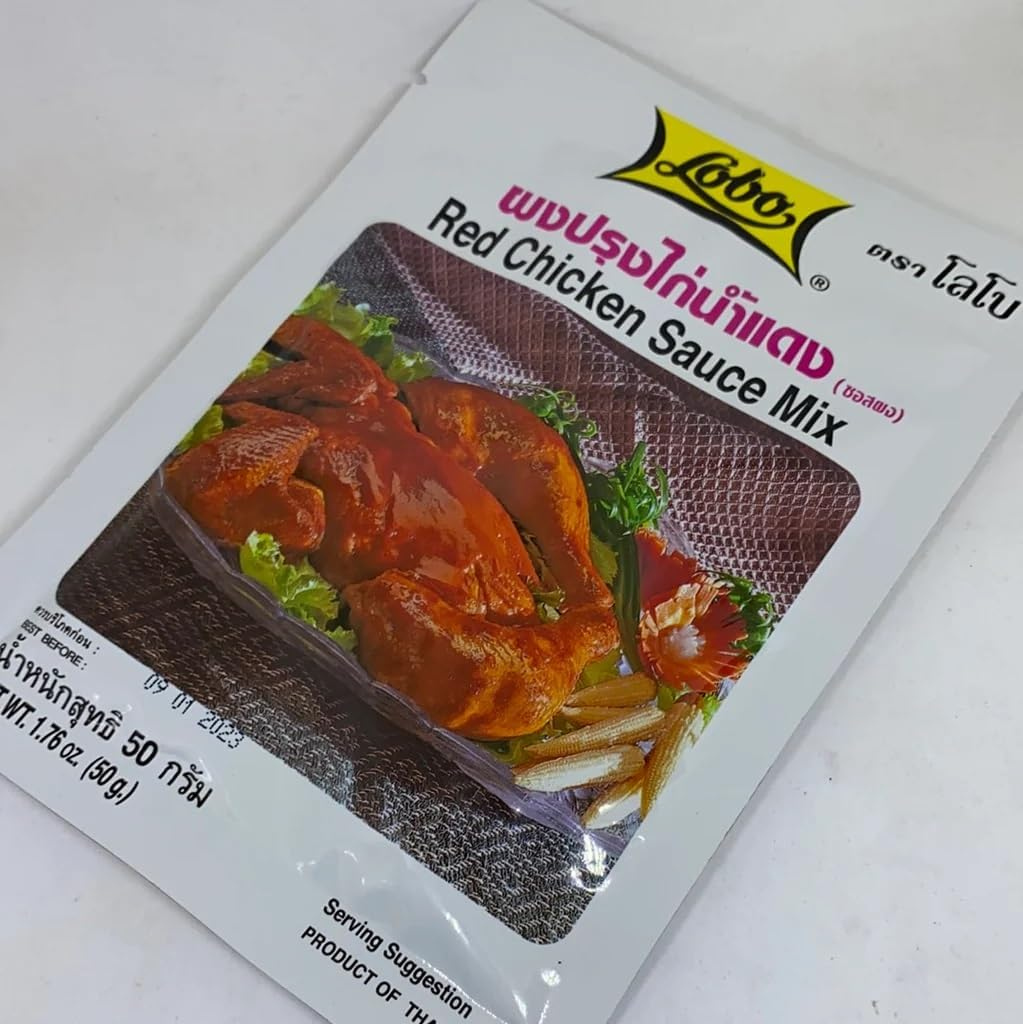 Lobo Red Chicken Sauce Mix 50 G image number 1