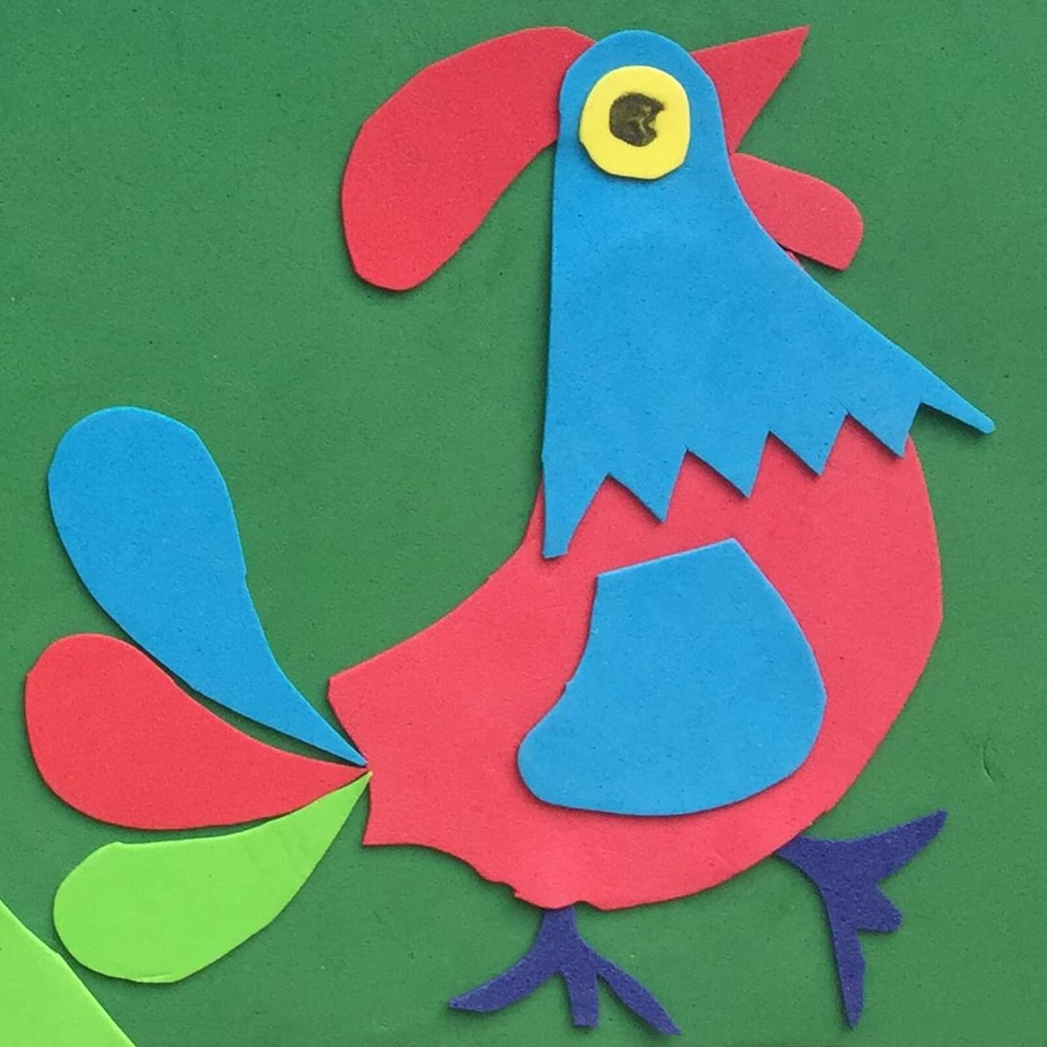 TEHAUX Thick Sponge Sheets A4 8.5 X 12 Inch Flexible Craft Paper Sheets for DIY Handicraft School Projects Home Decoration image number 5