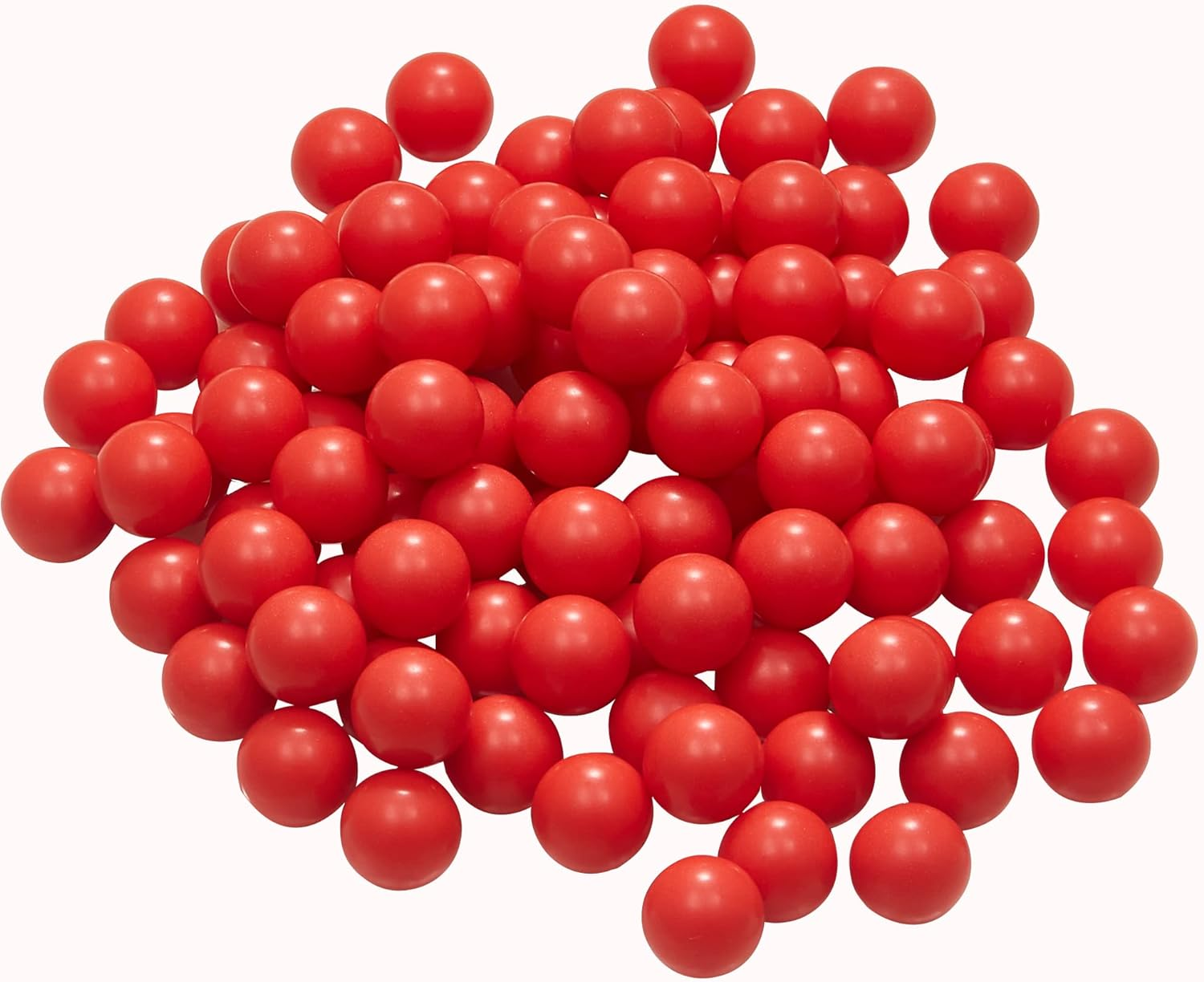 100 X .68 Cal Paintball Kinetic Rounds for Self Defense and Practice, Reusable .68 Caliber Paintball Ammo Solid Nylon Balls Projectile Fit for Byrna SD/LE/EP, Salt Supply S2 and T4E HDR68 (3.7 Grams) - Bule image number 3