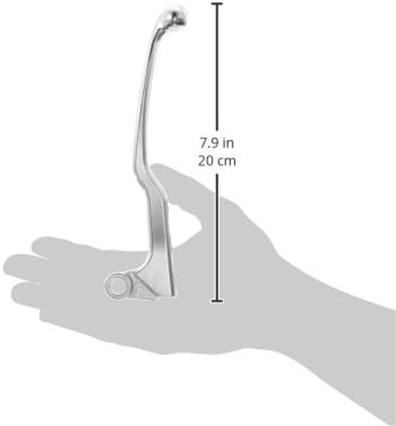 Kijima 202-082SL Motorcycle Parts Clutch Lever Yamaha Silver YZF-R25/R3 MT-25/03 Etc