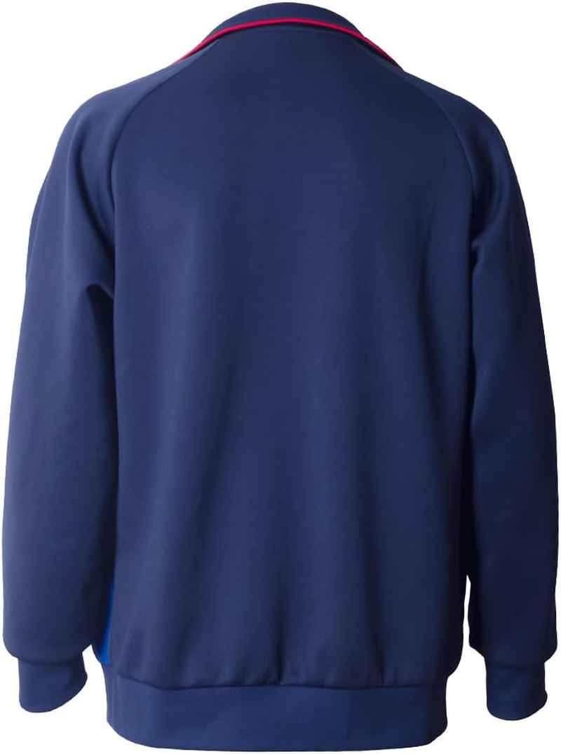 Mens Football Track Sports Jacket Soccer Training Coach Lightweight Clothes Halloween Costume