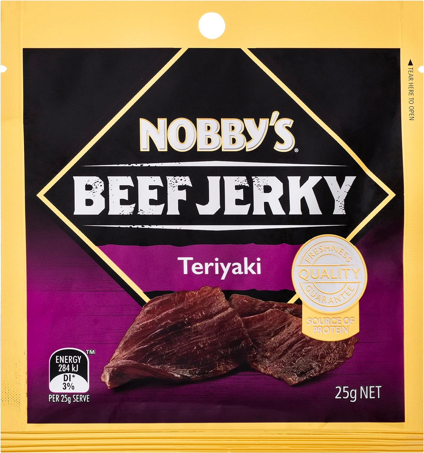 Nobby&rsquo;S Beef Jerky Teriyaki 25G