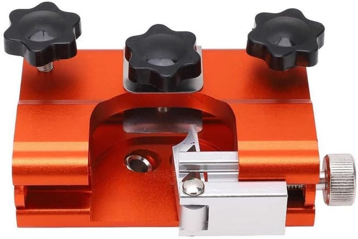 Hand Cranked Chainsaw Sharpener, Portable Chainsaw Sharpening Jig, Chainsaw Chain Sharpener with 5 Grinding Bits for 14&rdquo;-20&rdquo; Chainsaws, Chain Saw Blade Sharpener image number 5
