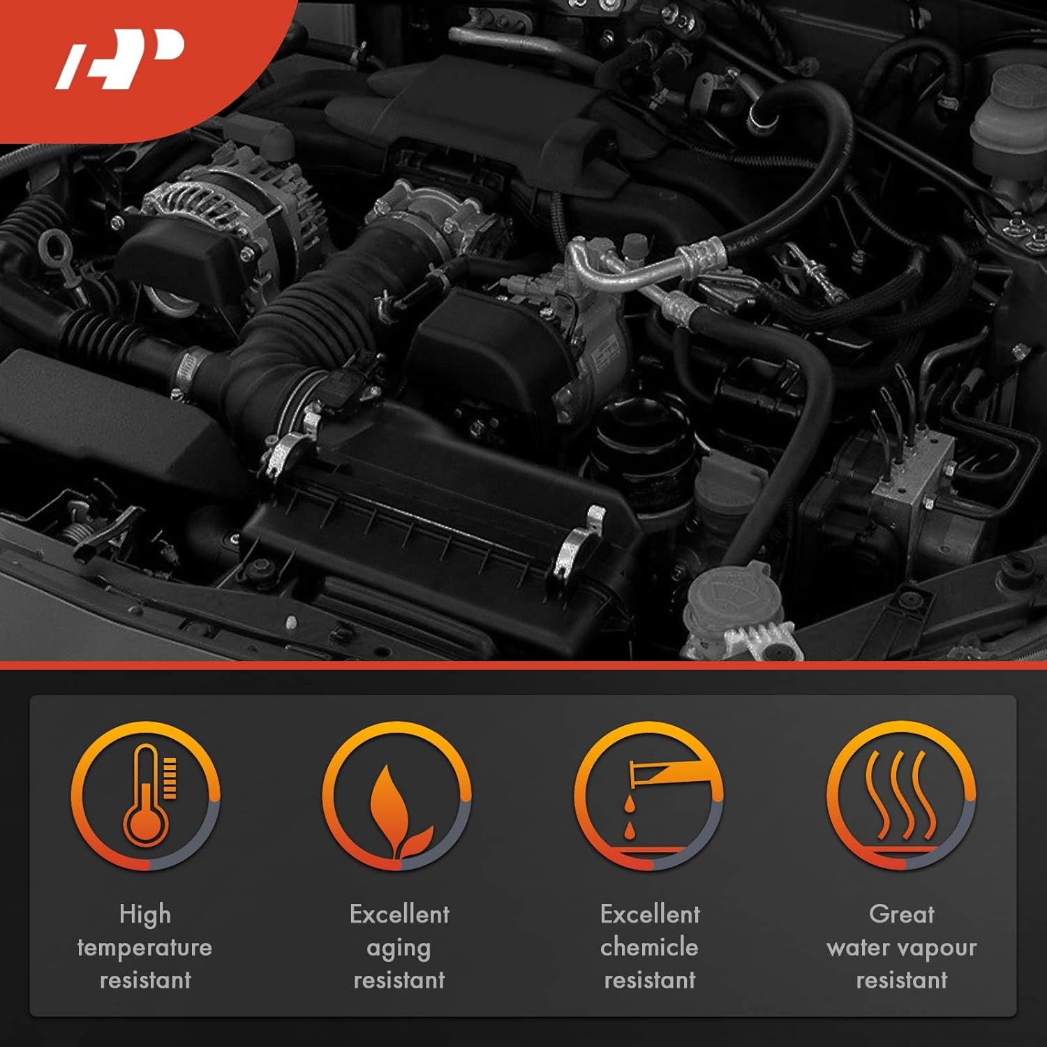 A-Premium Engine Air Intake Hose Tube [Fits DOHC, 4Cyl 2.5L] Compatible with Acura TSX 2004-2005, Air Cleaner to Engine, Replace# 17228RBB000, 06172RBB305 image number 1