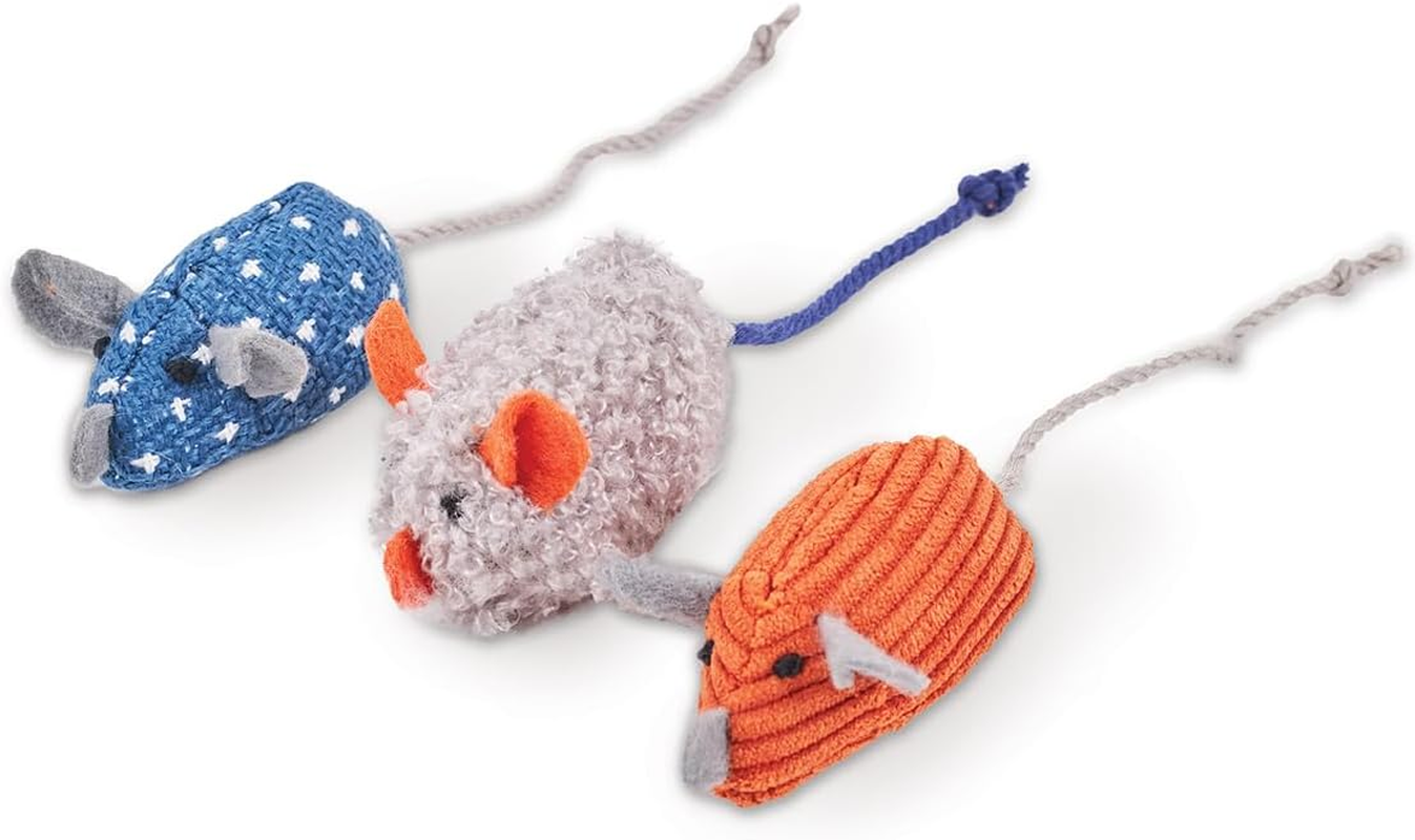 Kazoo Thrice the Mice Cat Toy