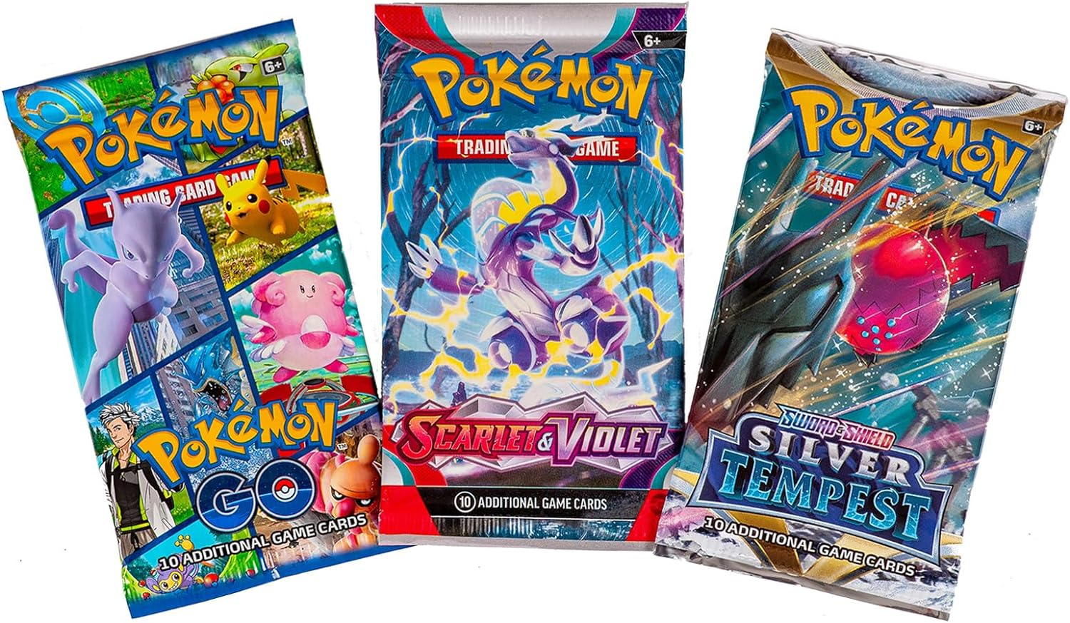 Pokemon TCG: 3 Booster Packs & 1 Random Foil | Includes 3 Blister Packs of Random Cards & 1 Individually Packed Holofoil Promo Card, 097712556710 image number 1