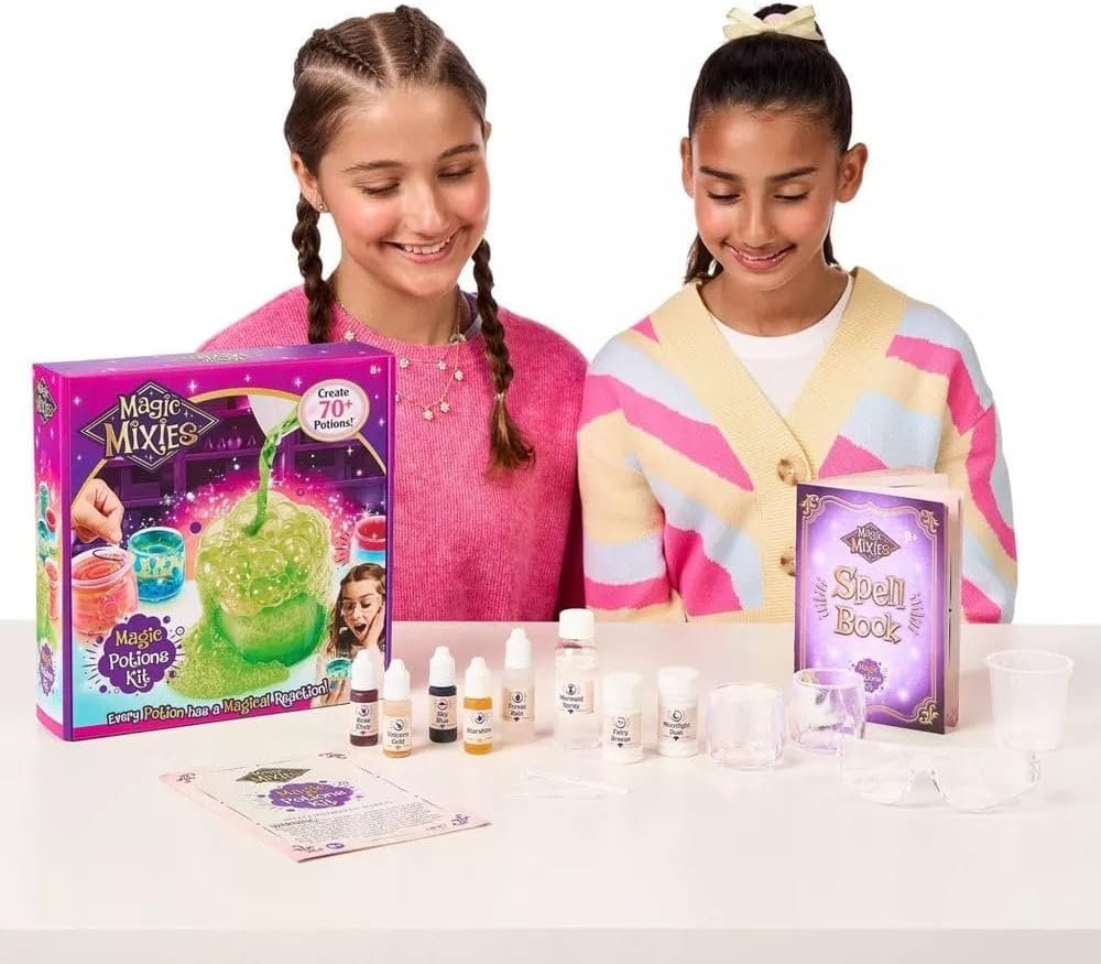 Magic Mixies Magic Potion Kit. Children Can Follow Their Spell Book and Mix Ingredients to Create over 70 Magic Potions. Make Potions That Fizz, Bubble and Magically Change Form! image number 1