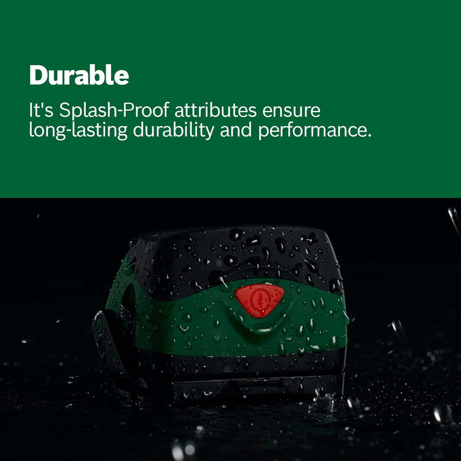 Bosch LED Head/Stand Lamp, without Batteries, 190 Lm Intensity, 28M Lighting Reach, 60&deg; Angle Adjustment, Triple Brightness Settings, IPX 4 Water-Resistant, DIY & Outdoor Use (Headlamp) image number 5