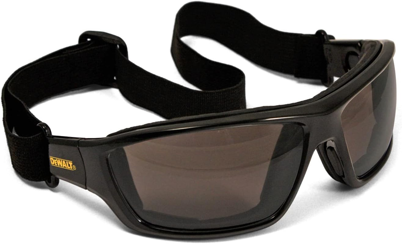 DEWALT Safety Glasses and Goggles Hybrid, Anti-Fog Protective Eyewear with Interchangeable Temples and Foam Seal, AS/NZS 1337.1 Certified image number 7