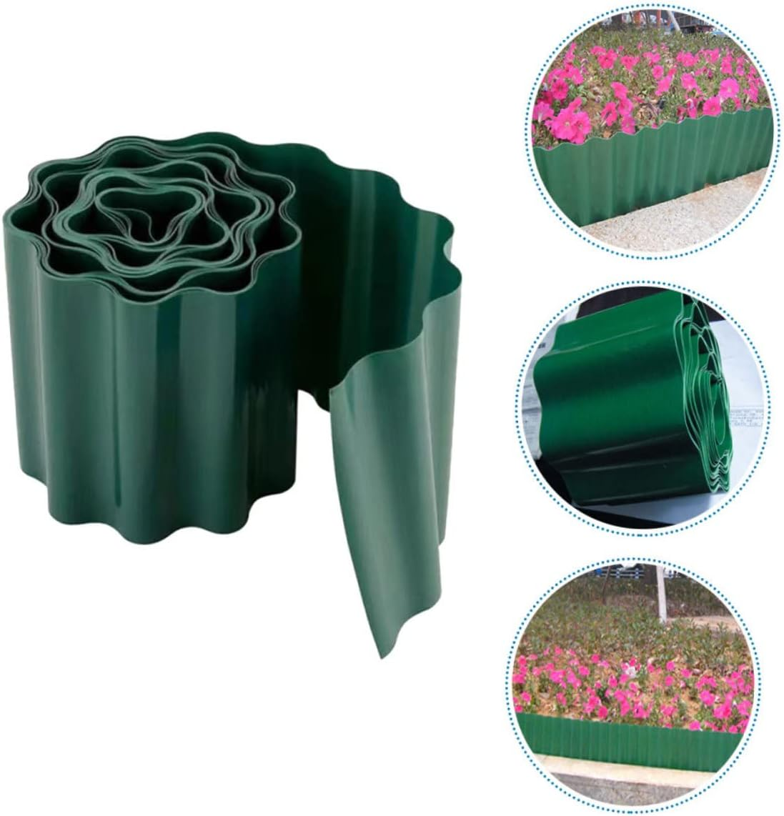 MERRYHAPY Lawn Edging Fence Landscape Border for Garden Decor and Courtyard Partition image number 1